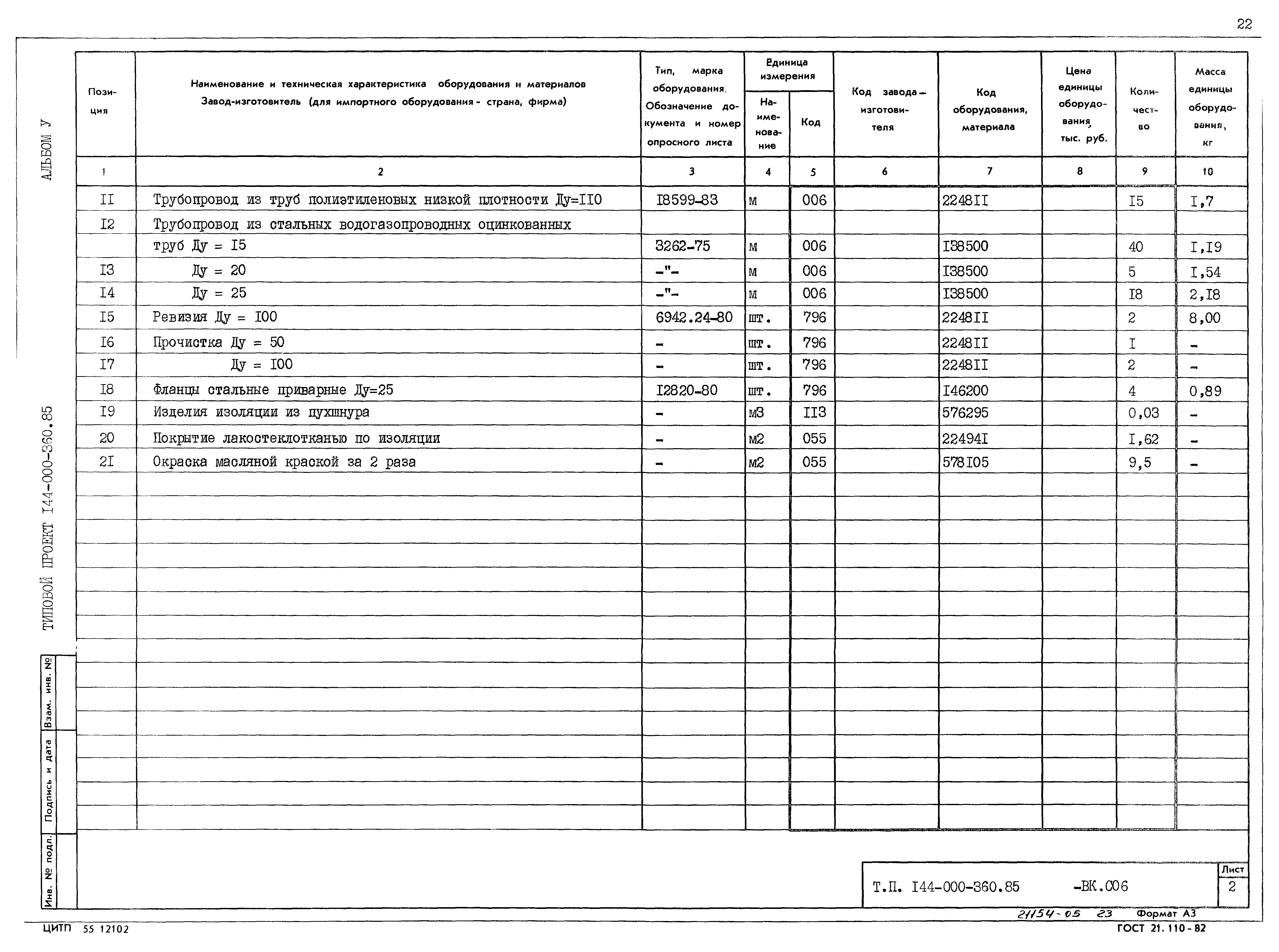 Типовой проект 144-000-360.85