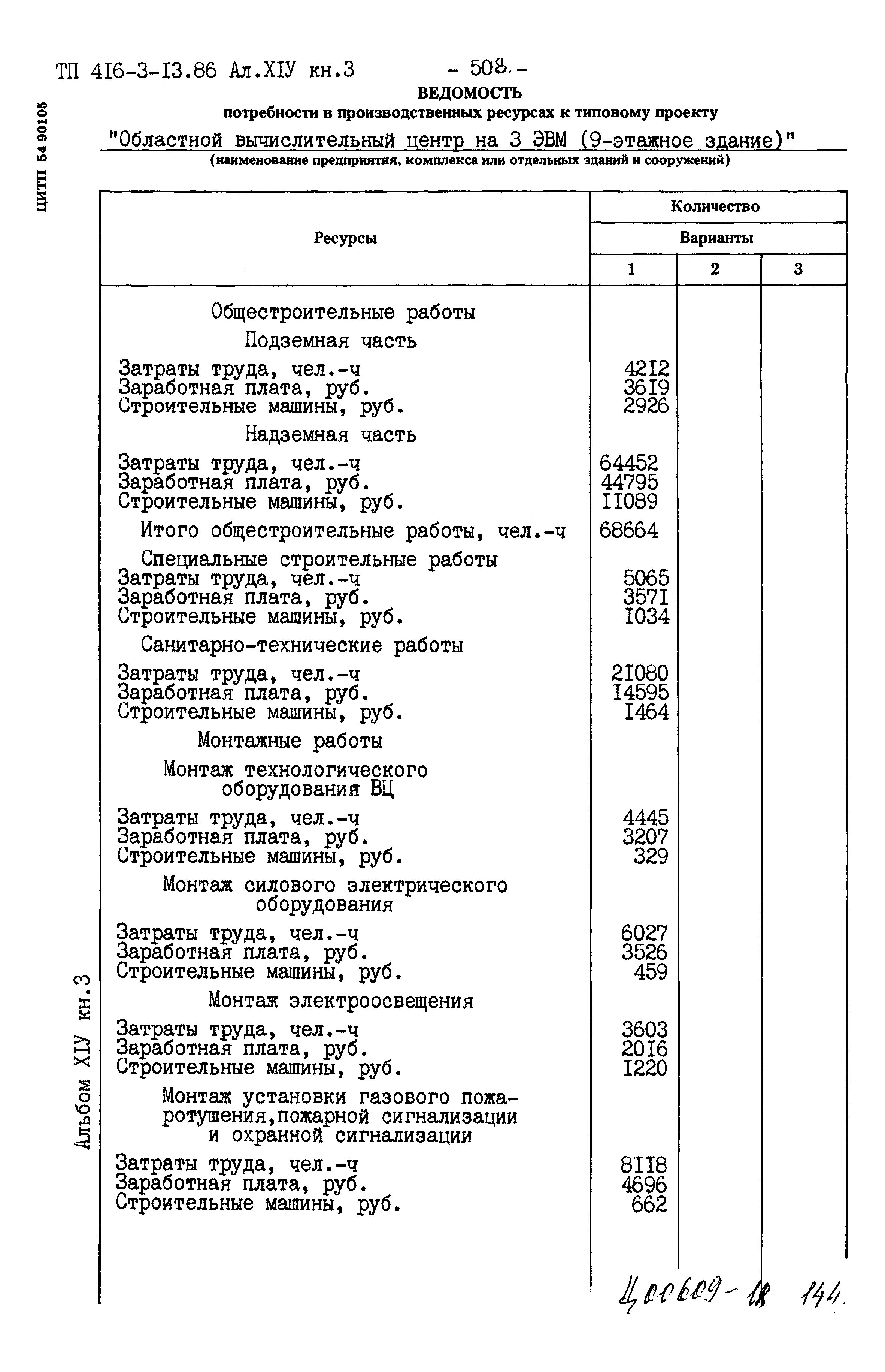 Типовой проект 416-3-13.86