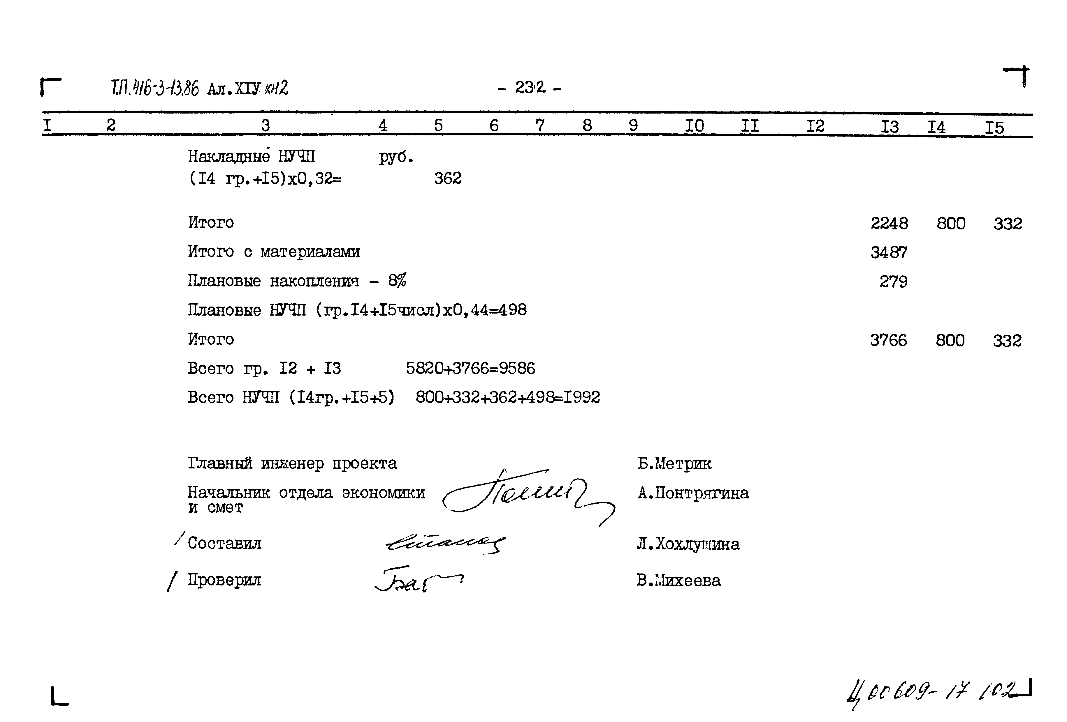Типовой проект 416-3-13.86