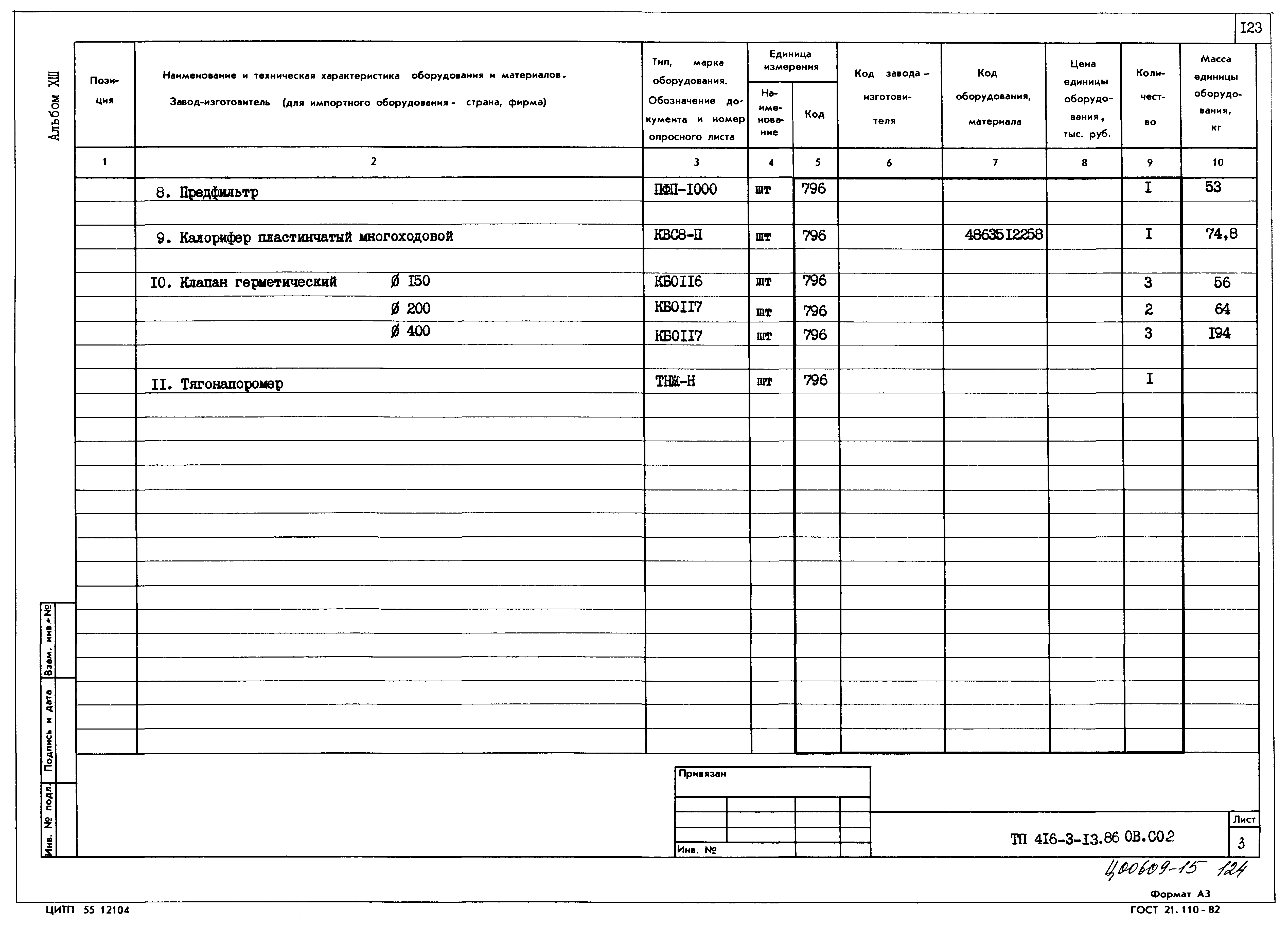 Типовой проект 416-3-13.86