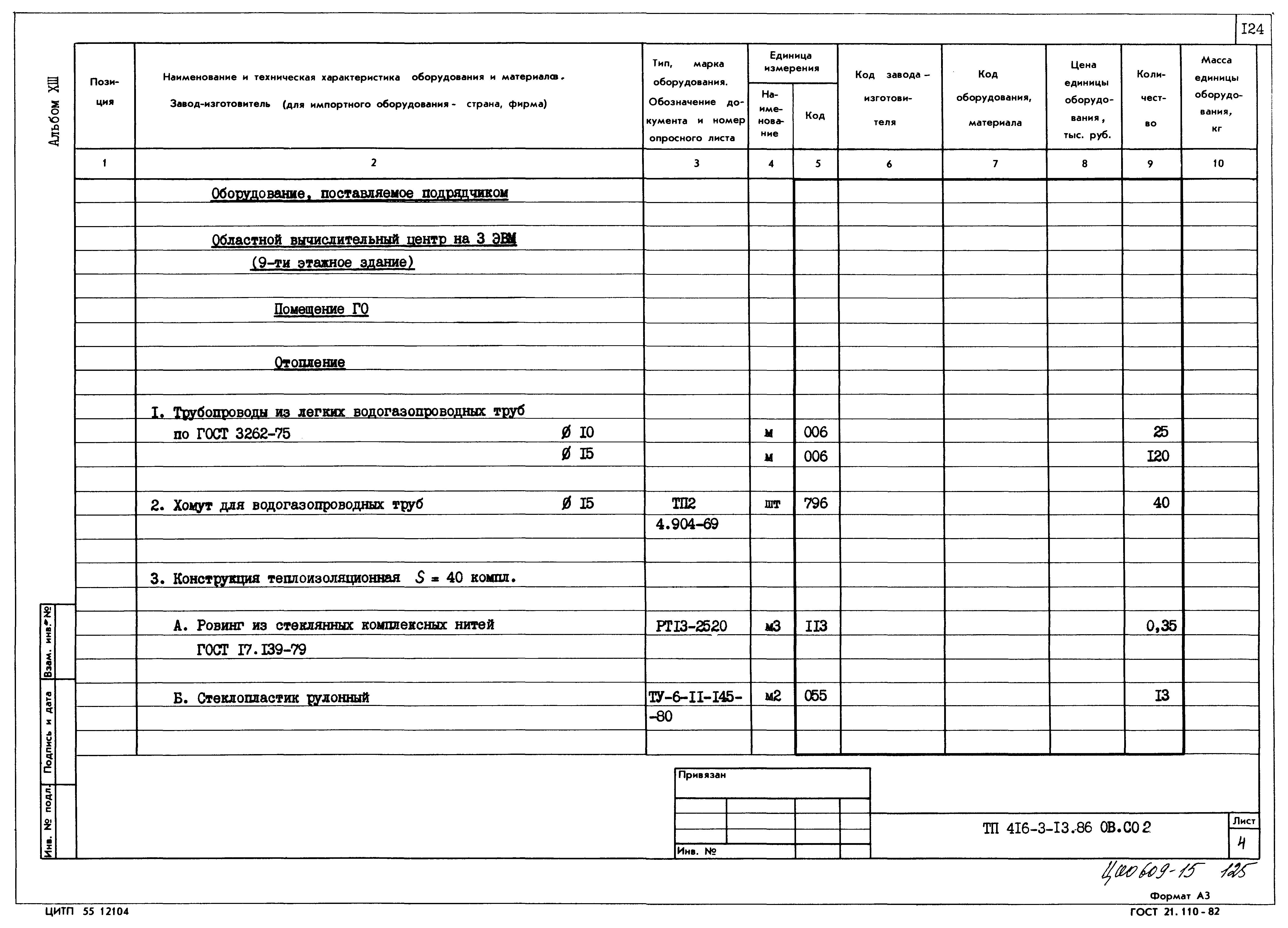 Типовой проект 416-3-13.86