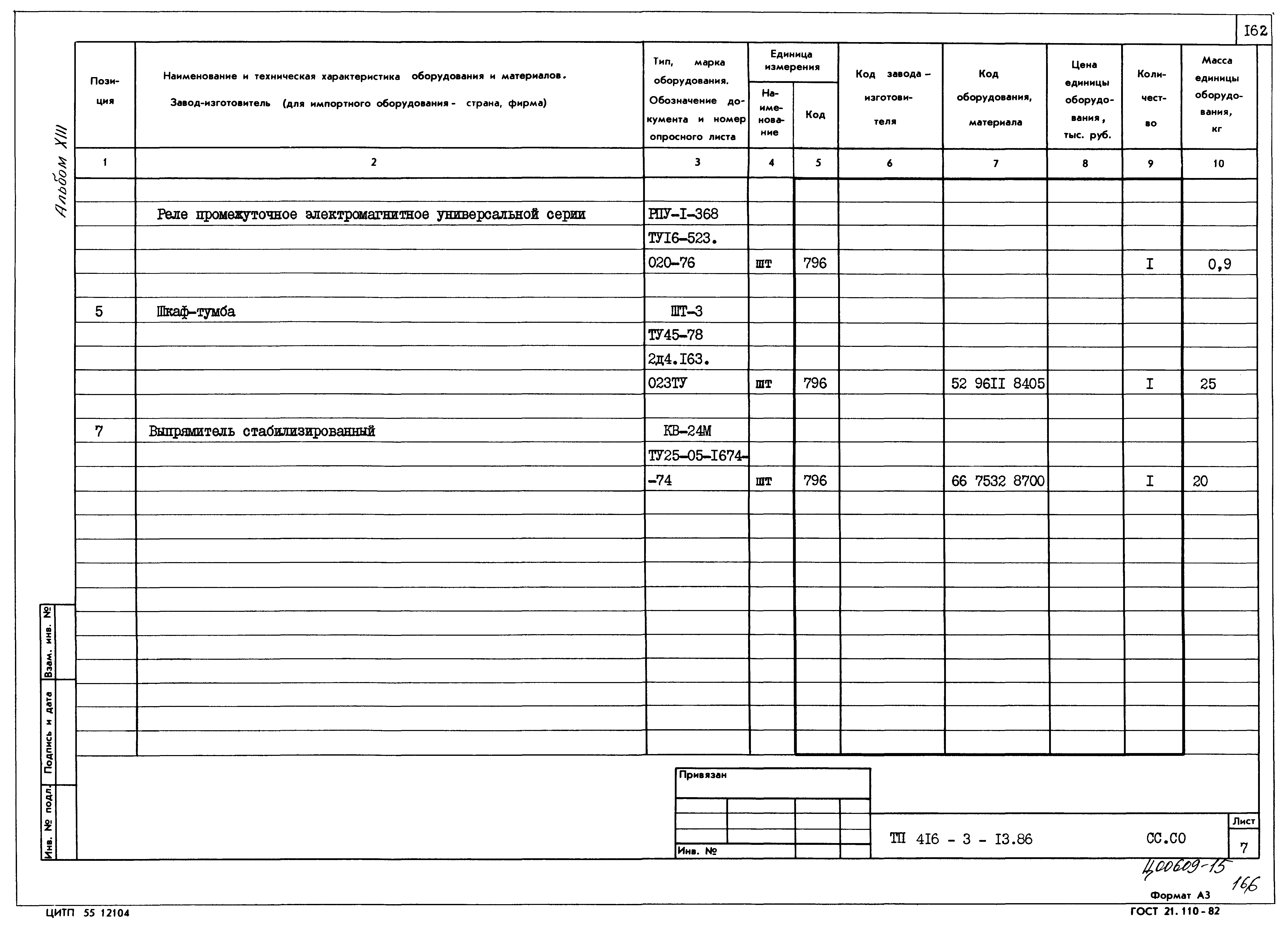 Типовой проект 416-3-13.86