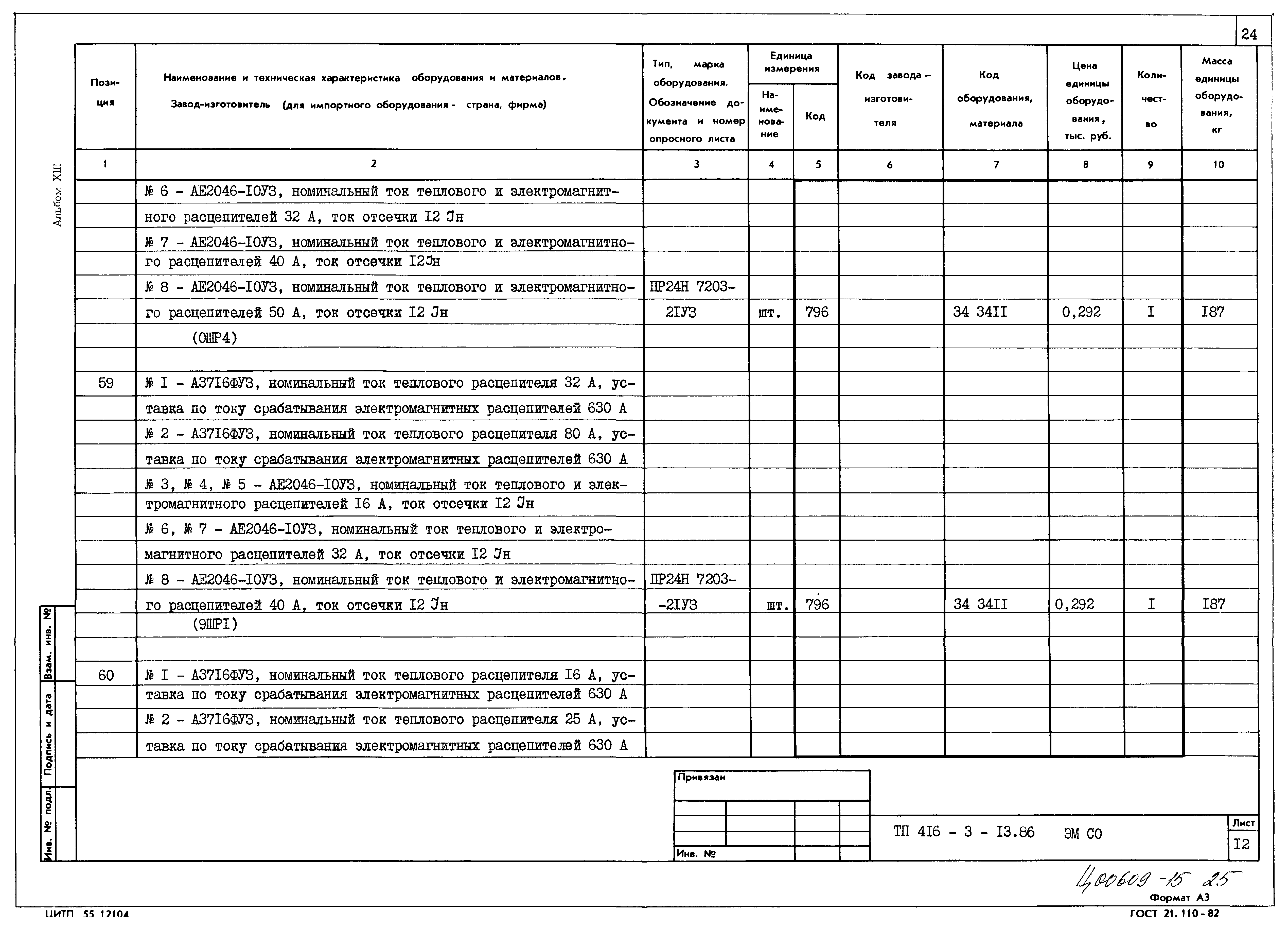 Типовой проект 416-3-13.86