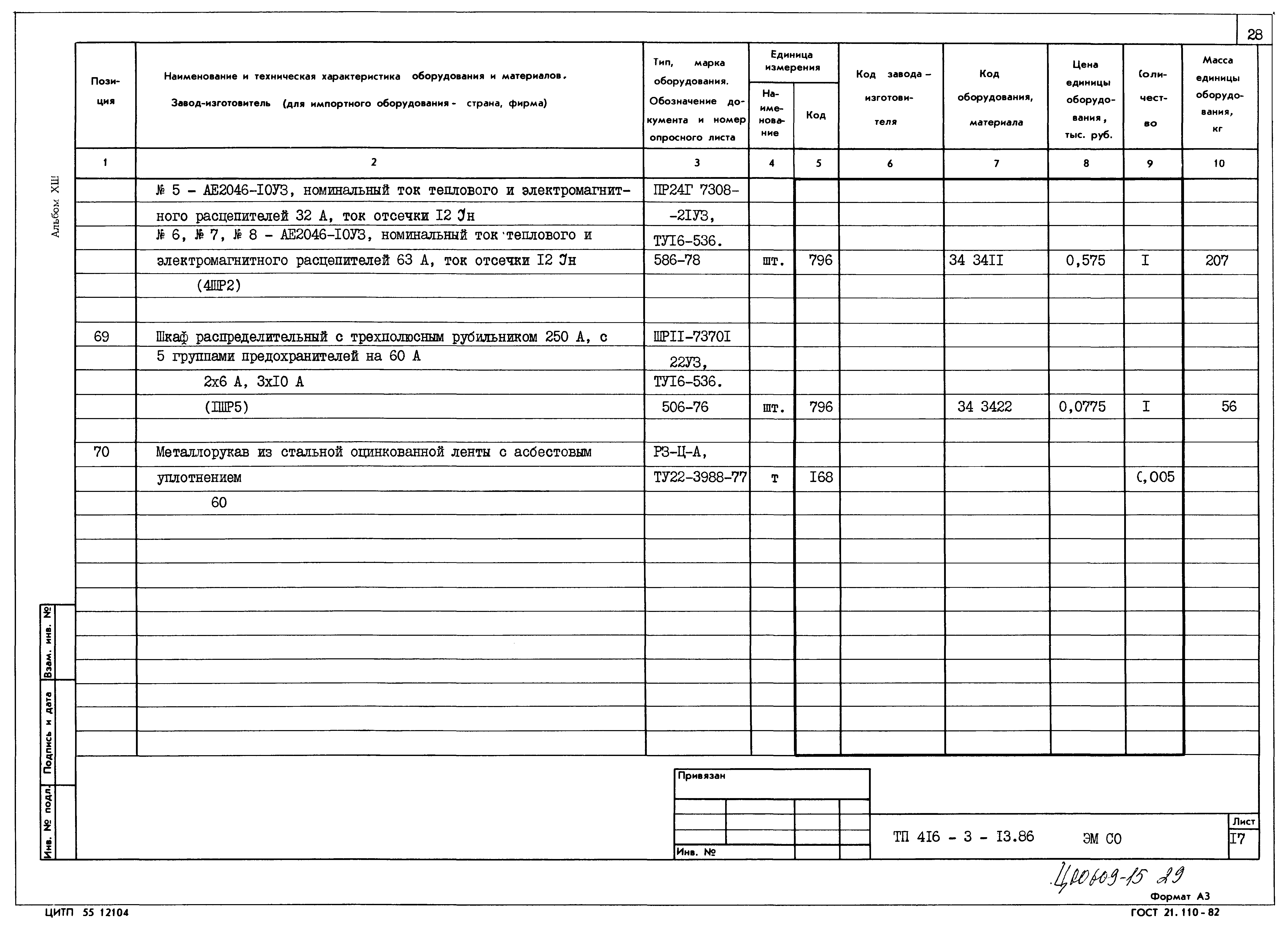 Типовой проект 416-3-13.86