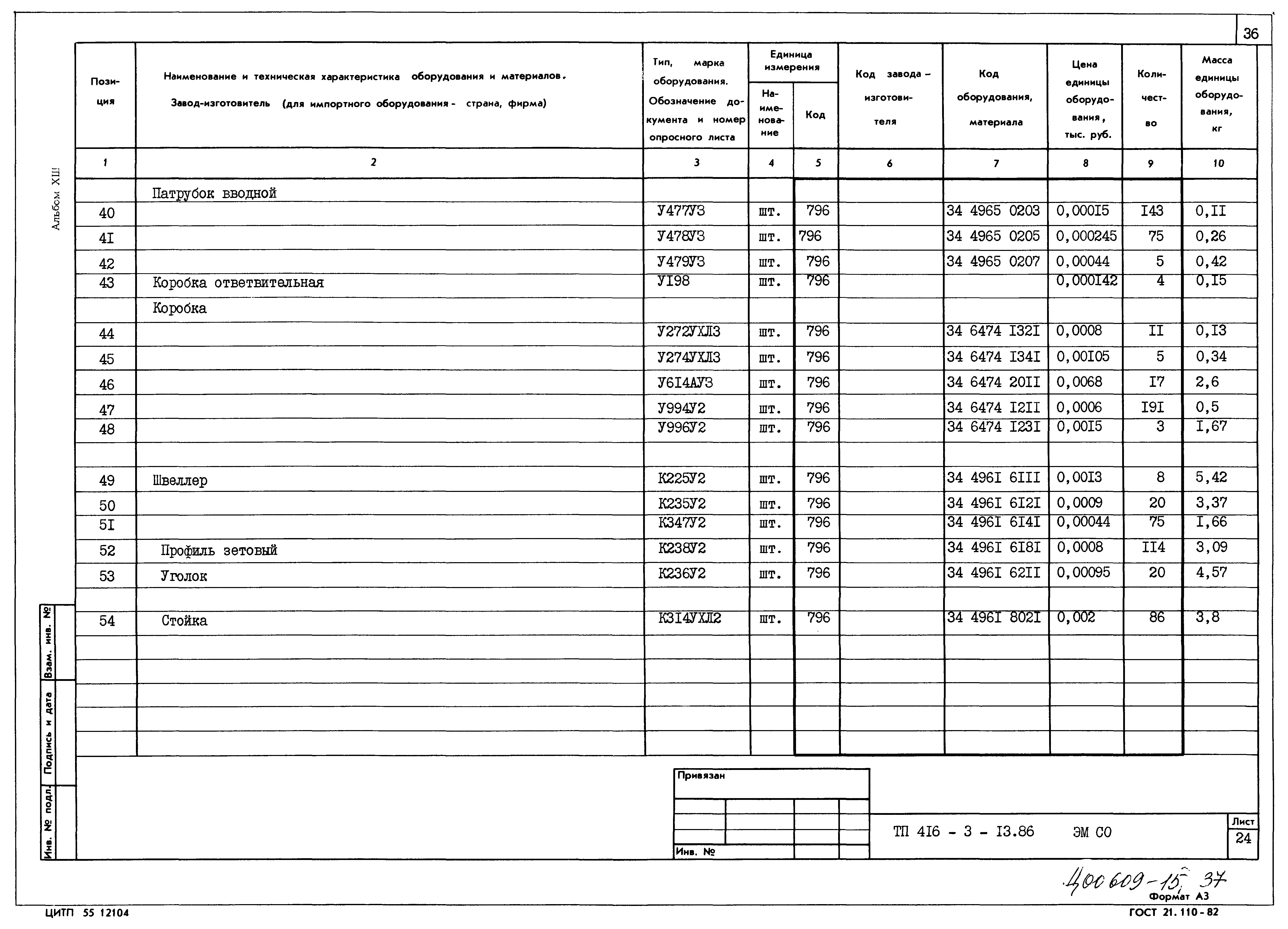Типовой проект 416-3-13.86