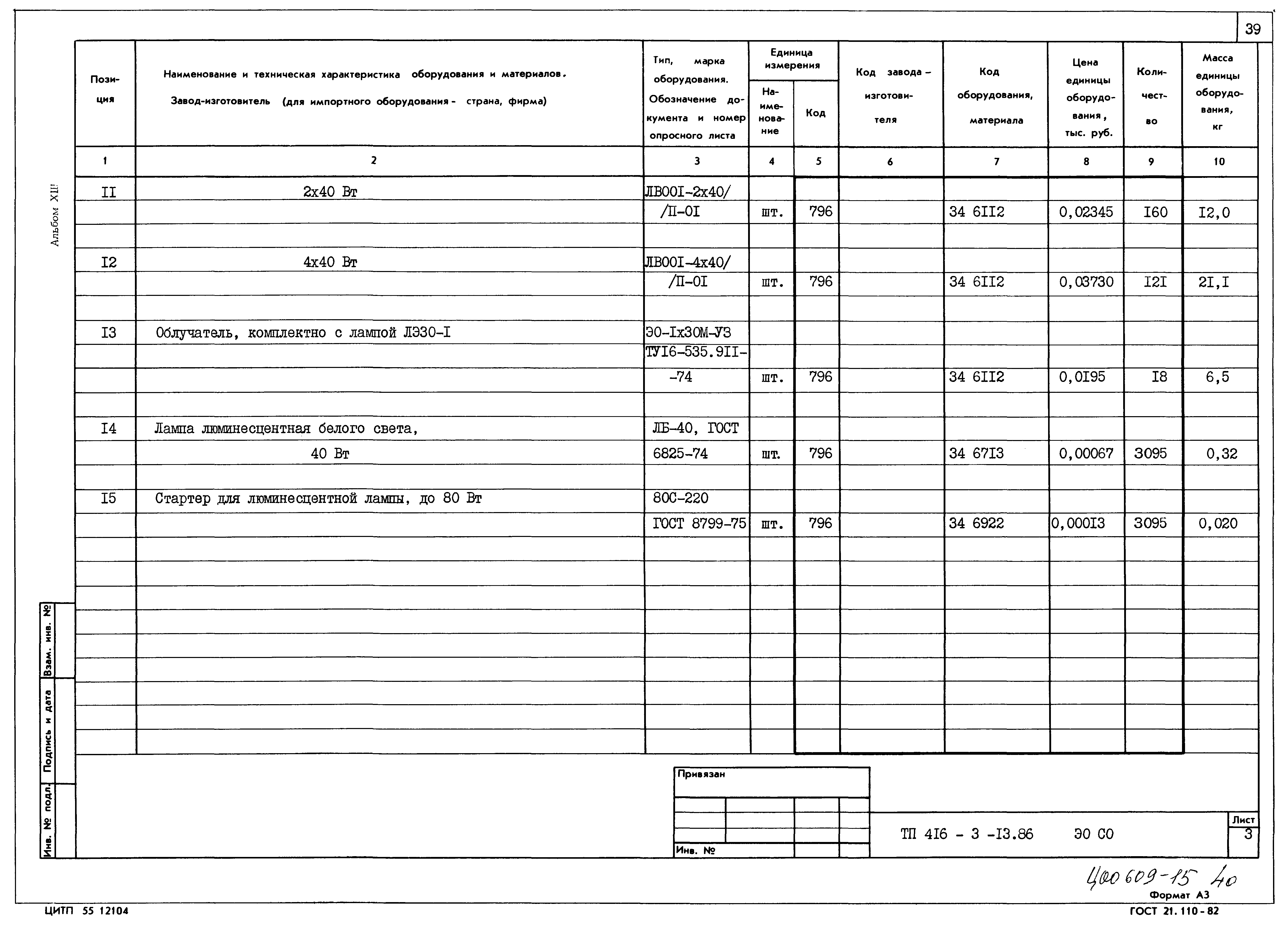 Типовой проект 416-3-13.86