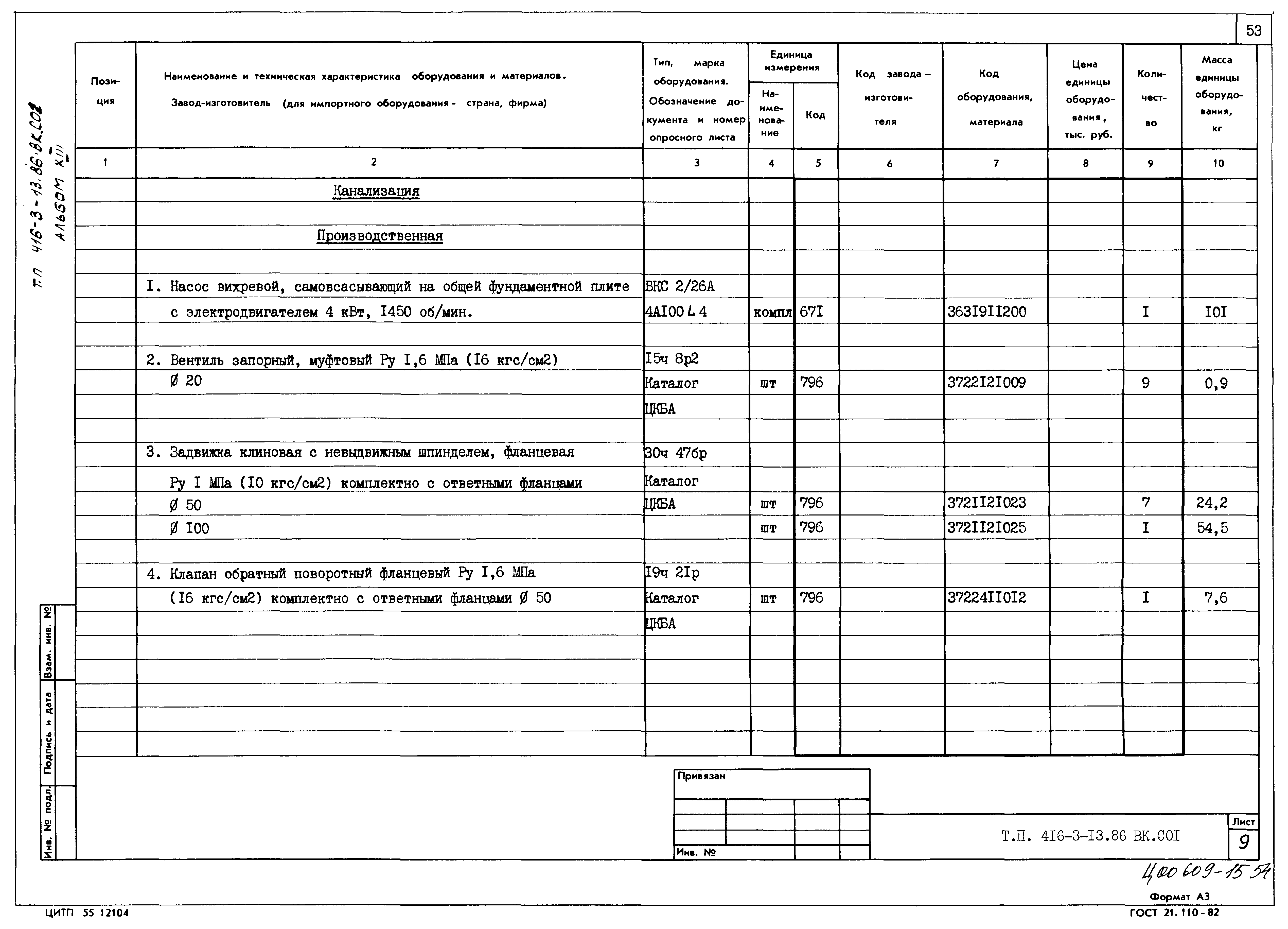 Типовой проект 416-3-13.86