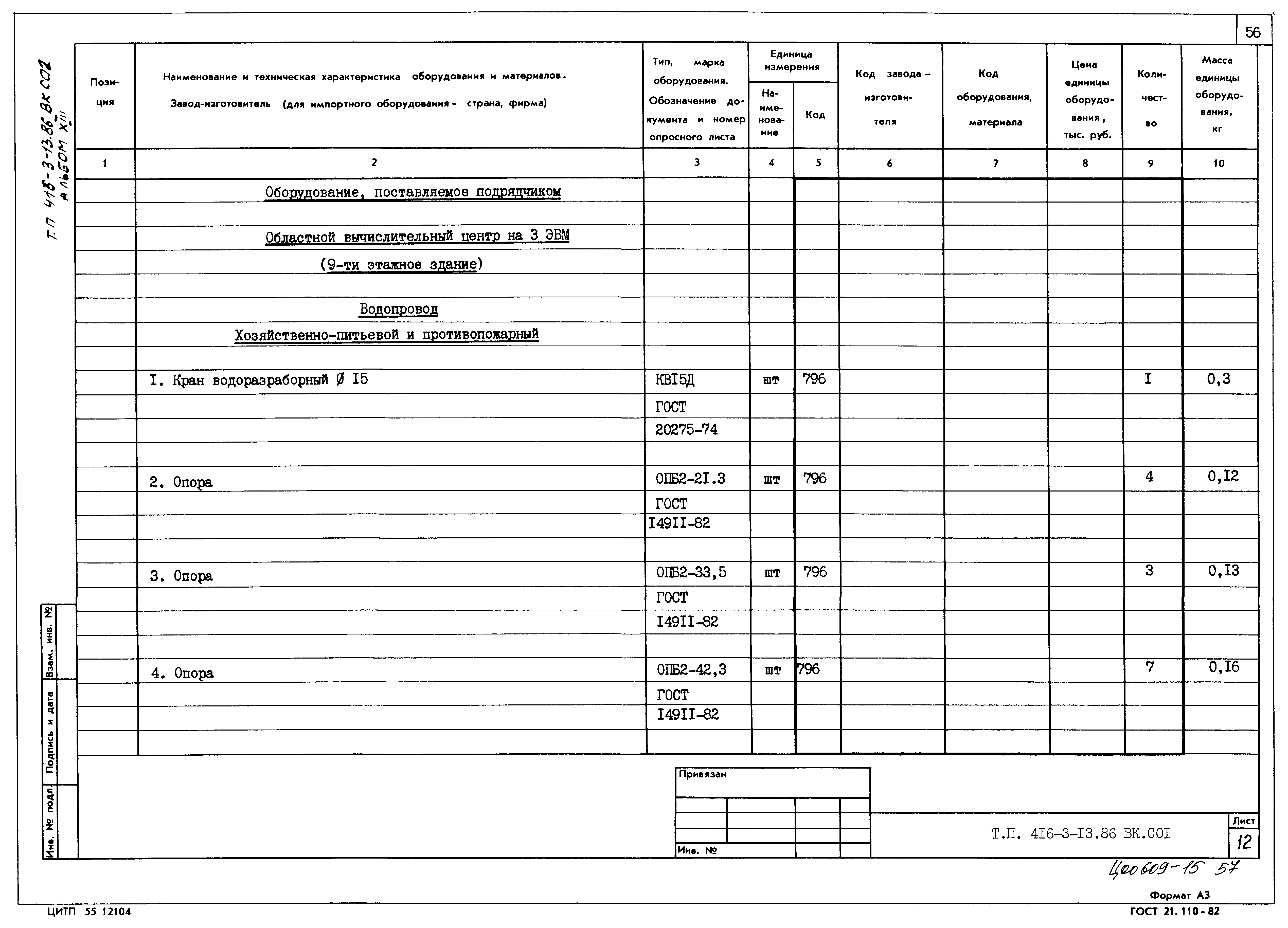 Типовой проект 416-3-13.86