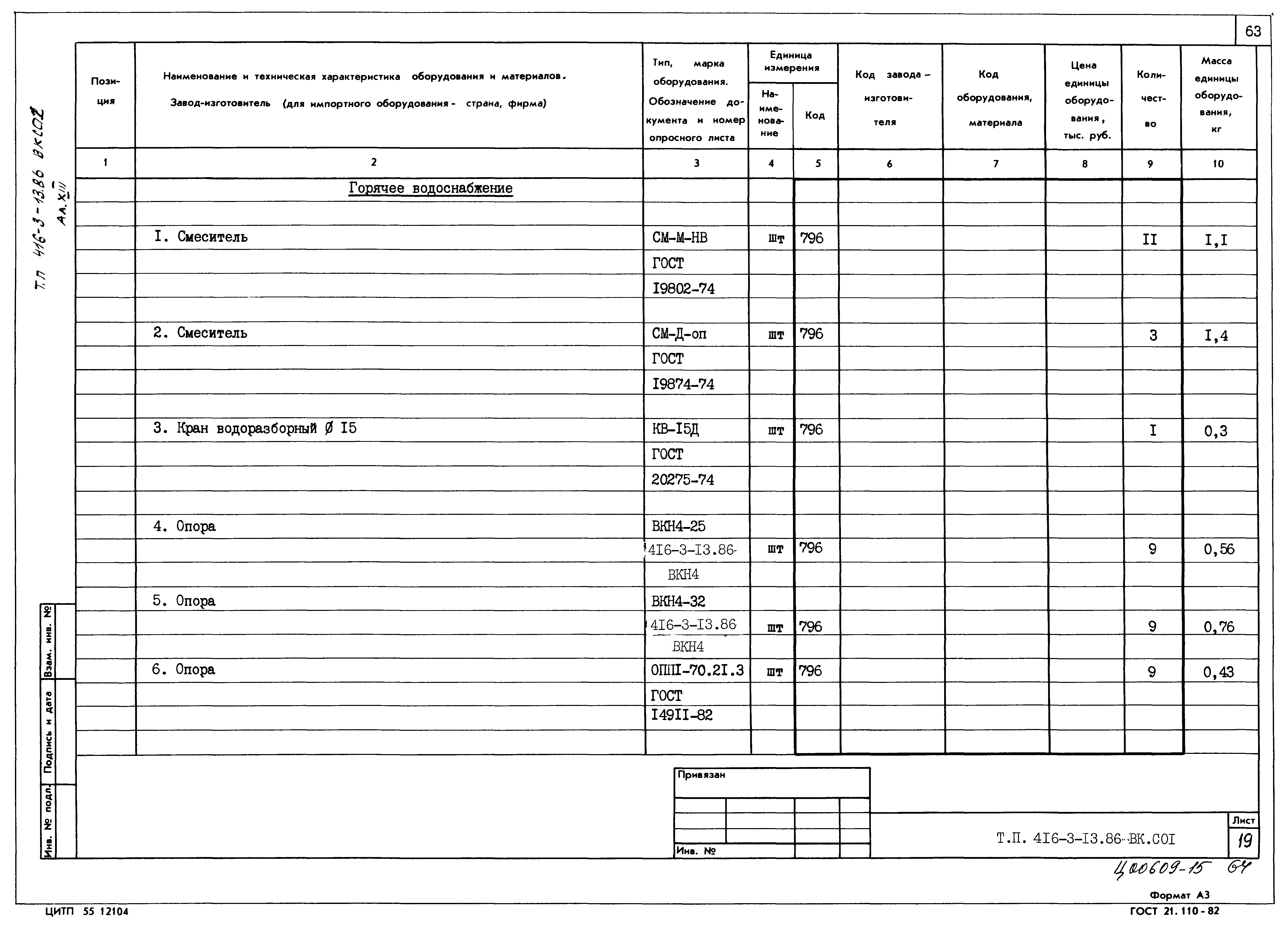 Типовой проект 416-3-13.86
