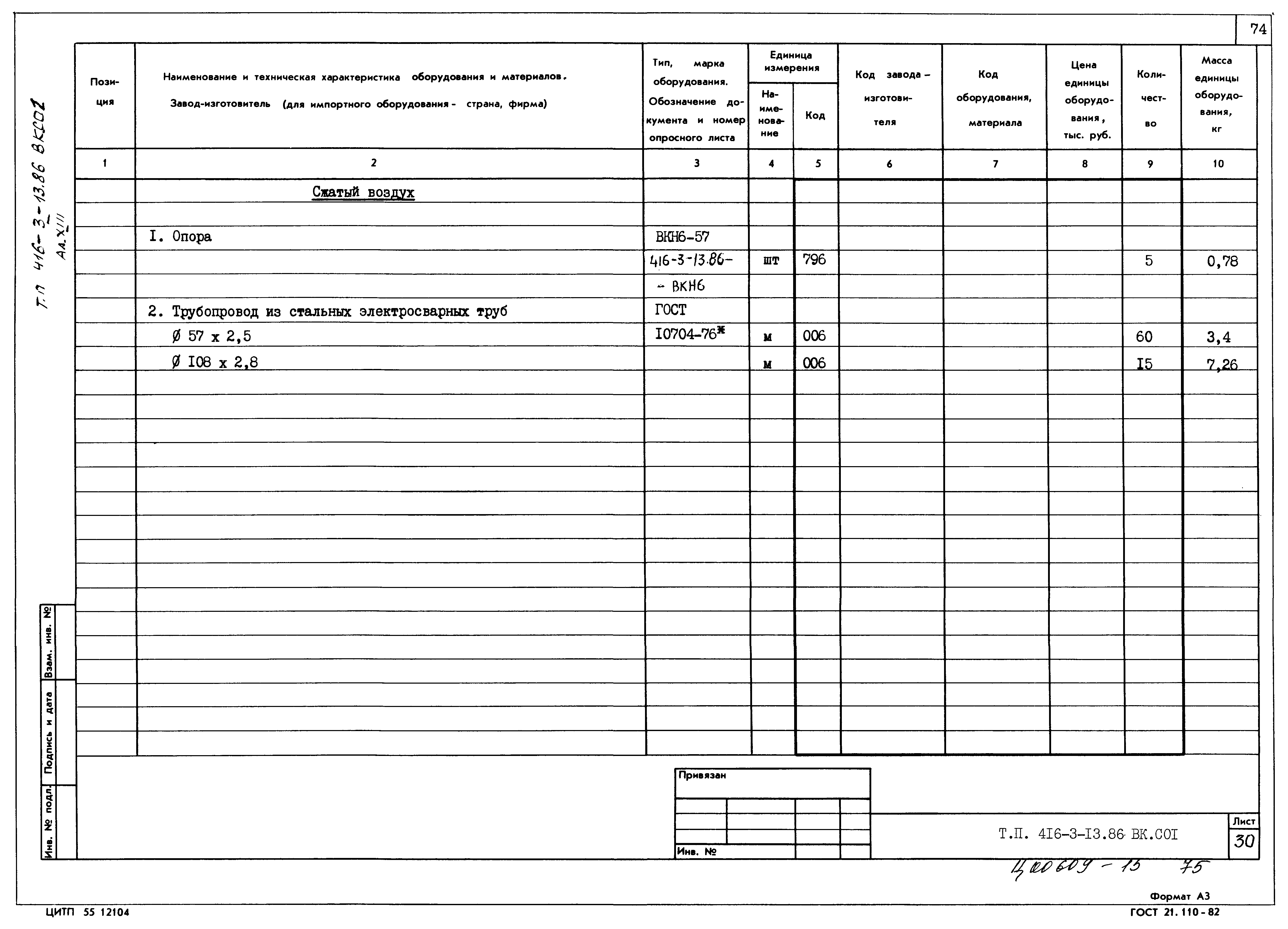 Типовой проект 416-3-13.86