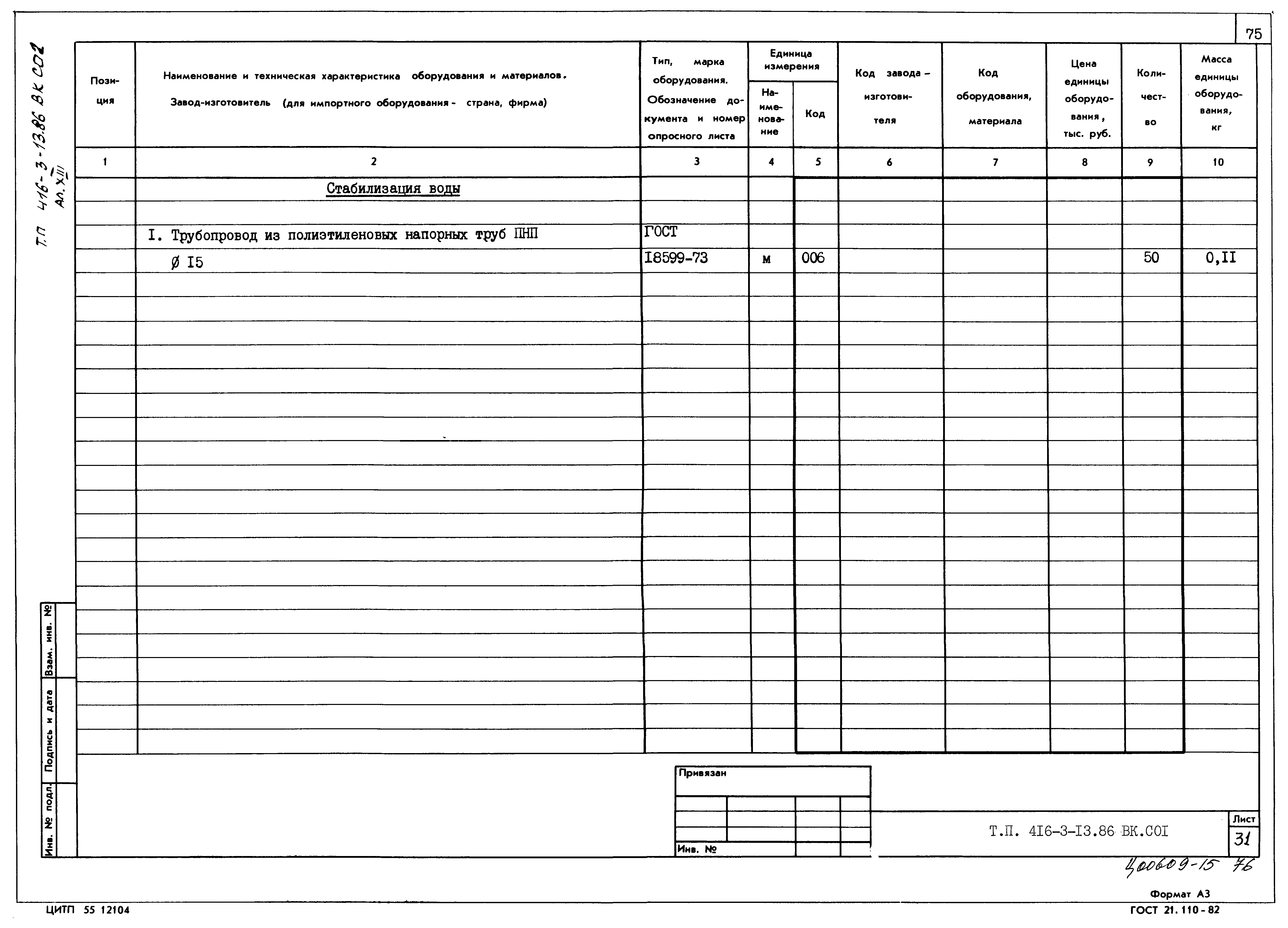 Типовой проект 416-3-13.86