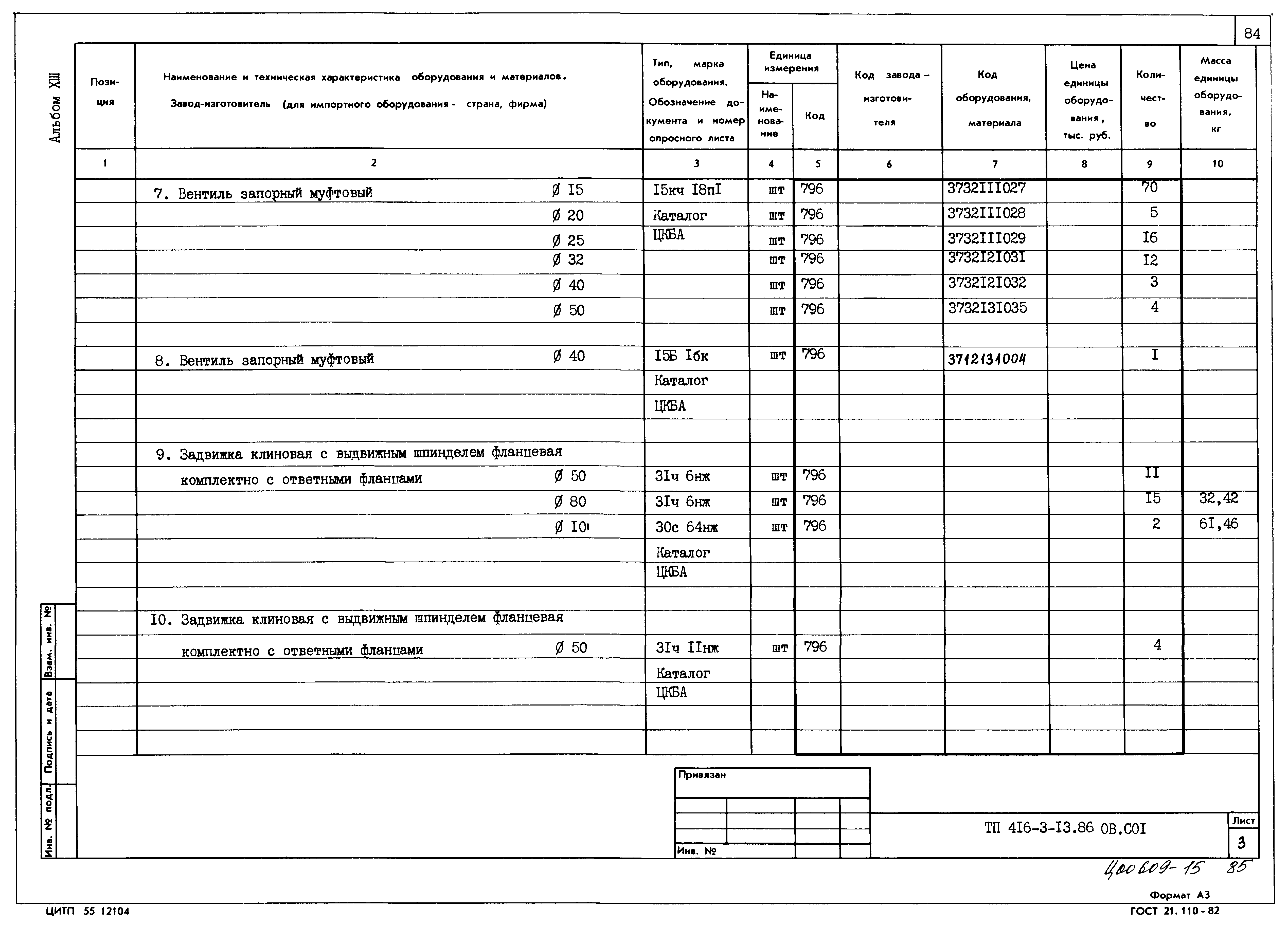 Типовой проект 416-3-13.86