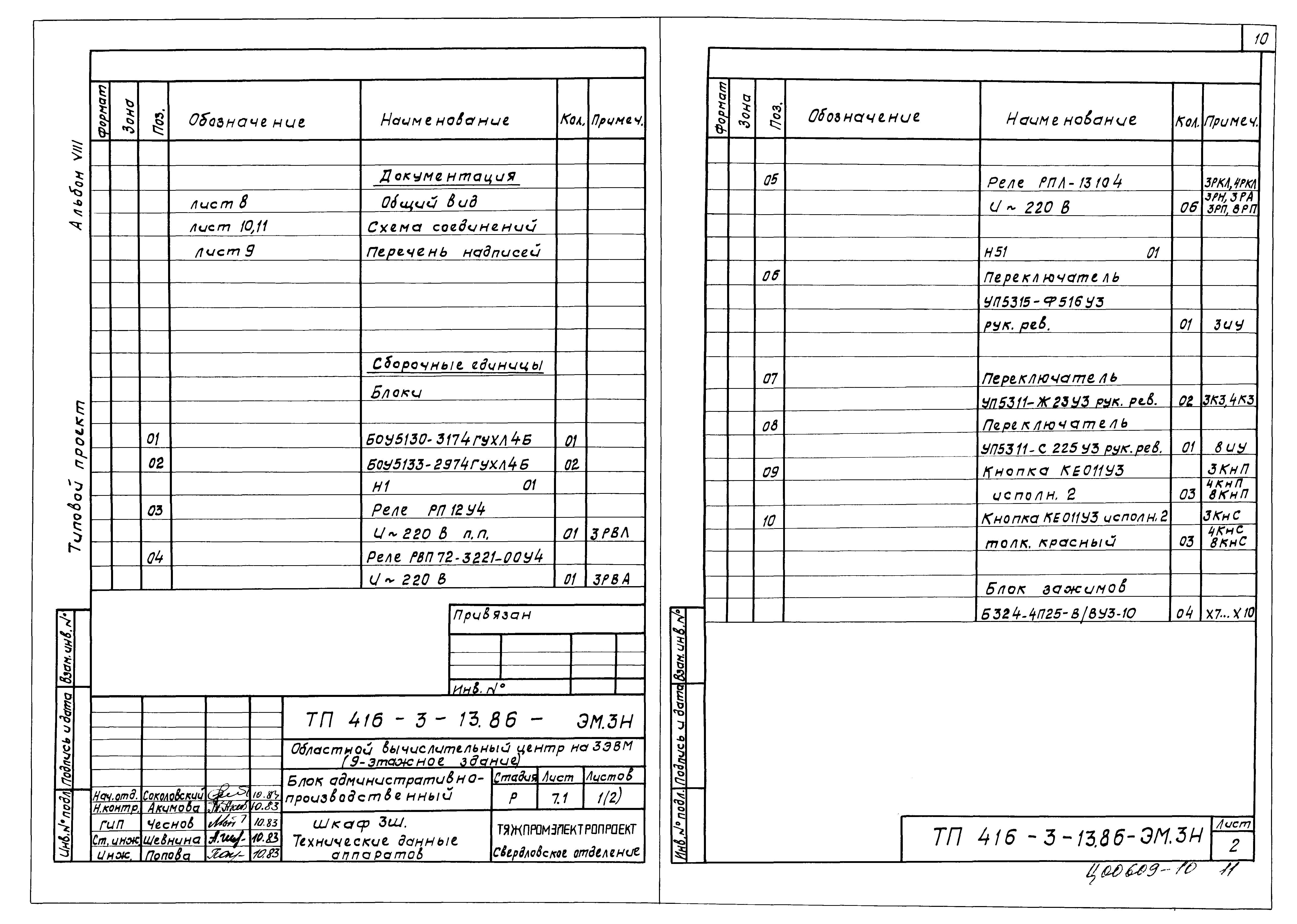 Типовой проект 416-3-13.86