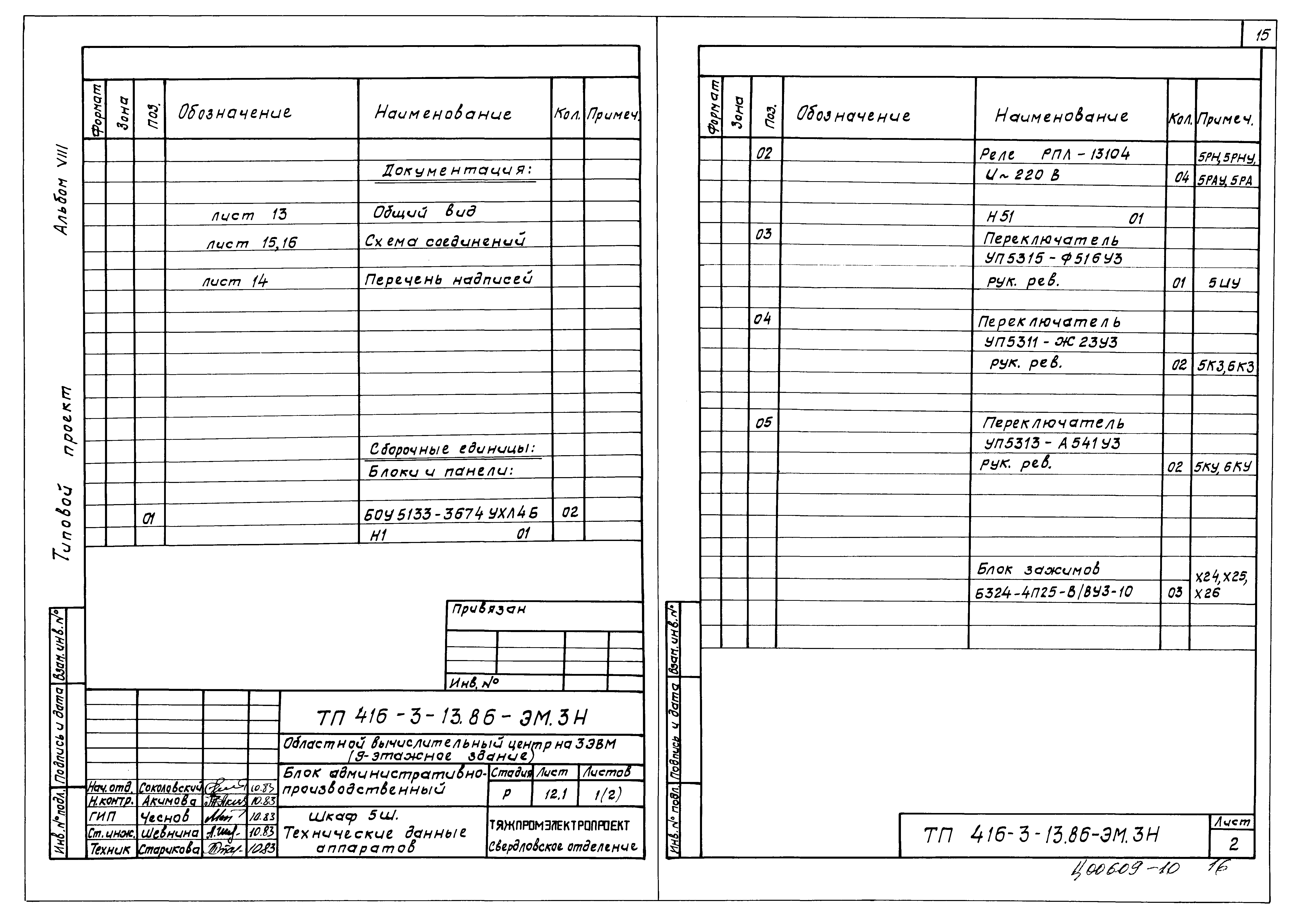 Типовой проект 416-3-13.86