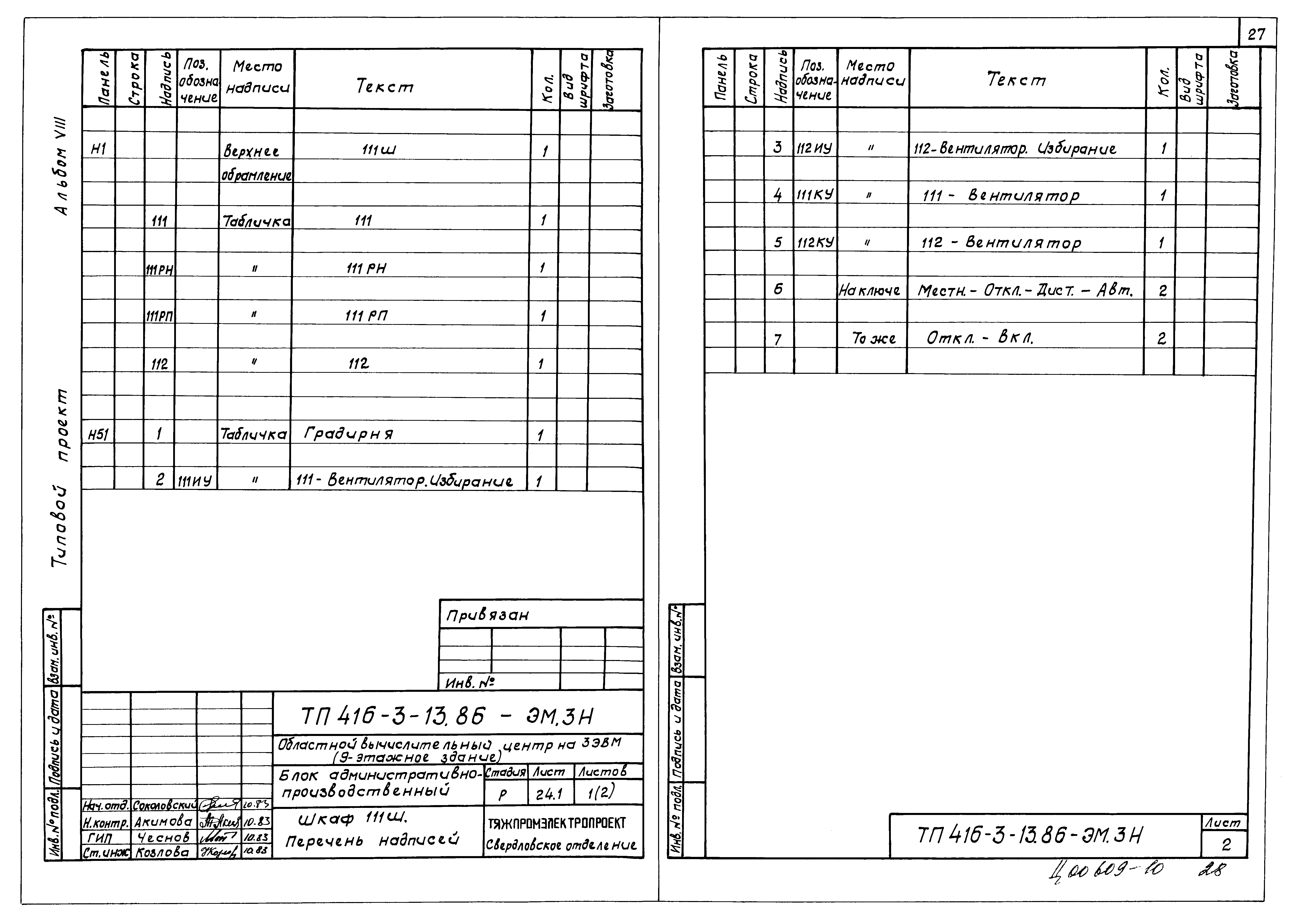 Типовой проект 416-3-13.86
