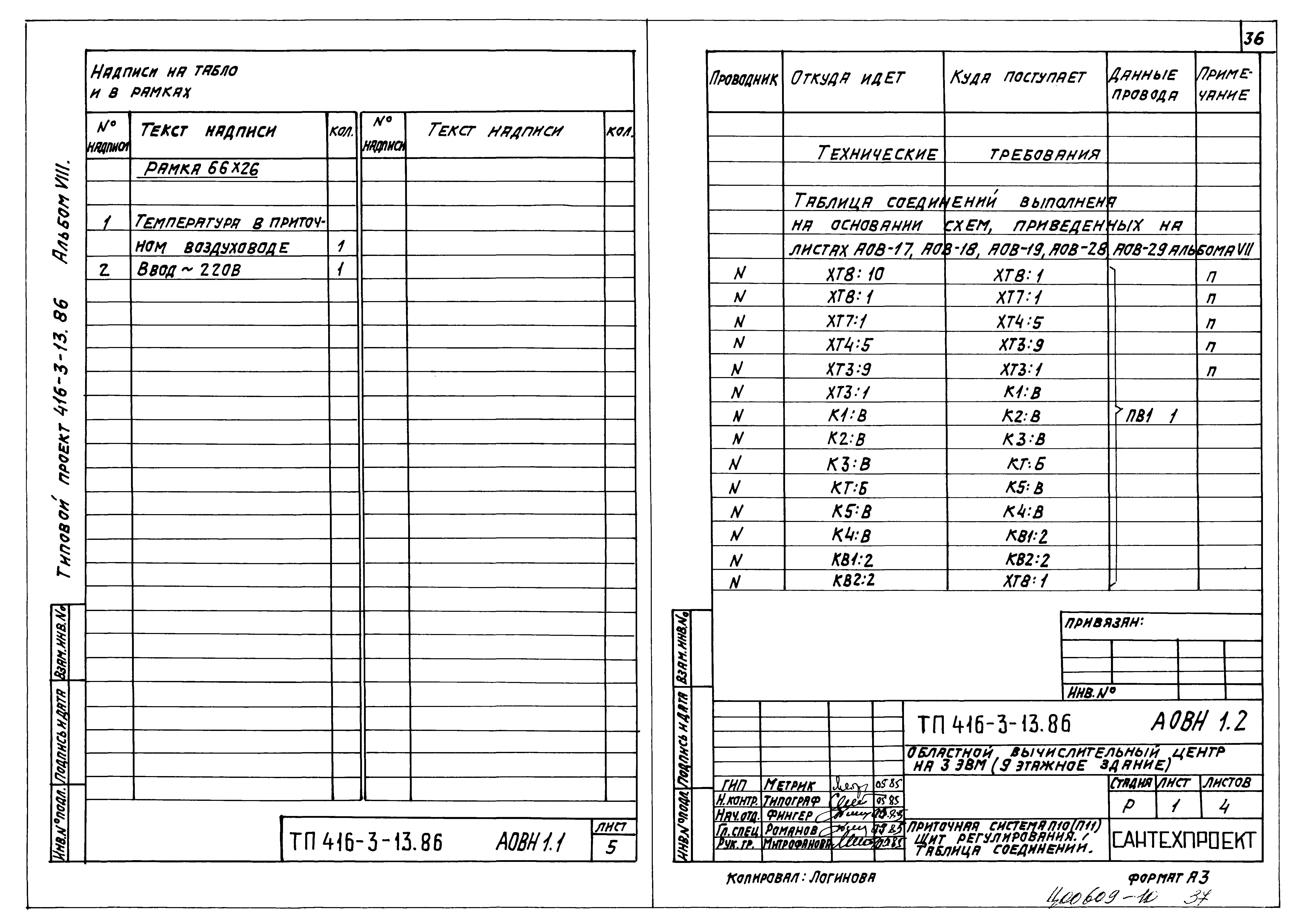 Типовой проект 416-3-13.86