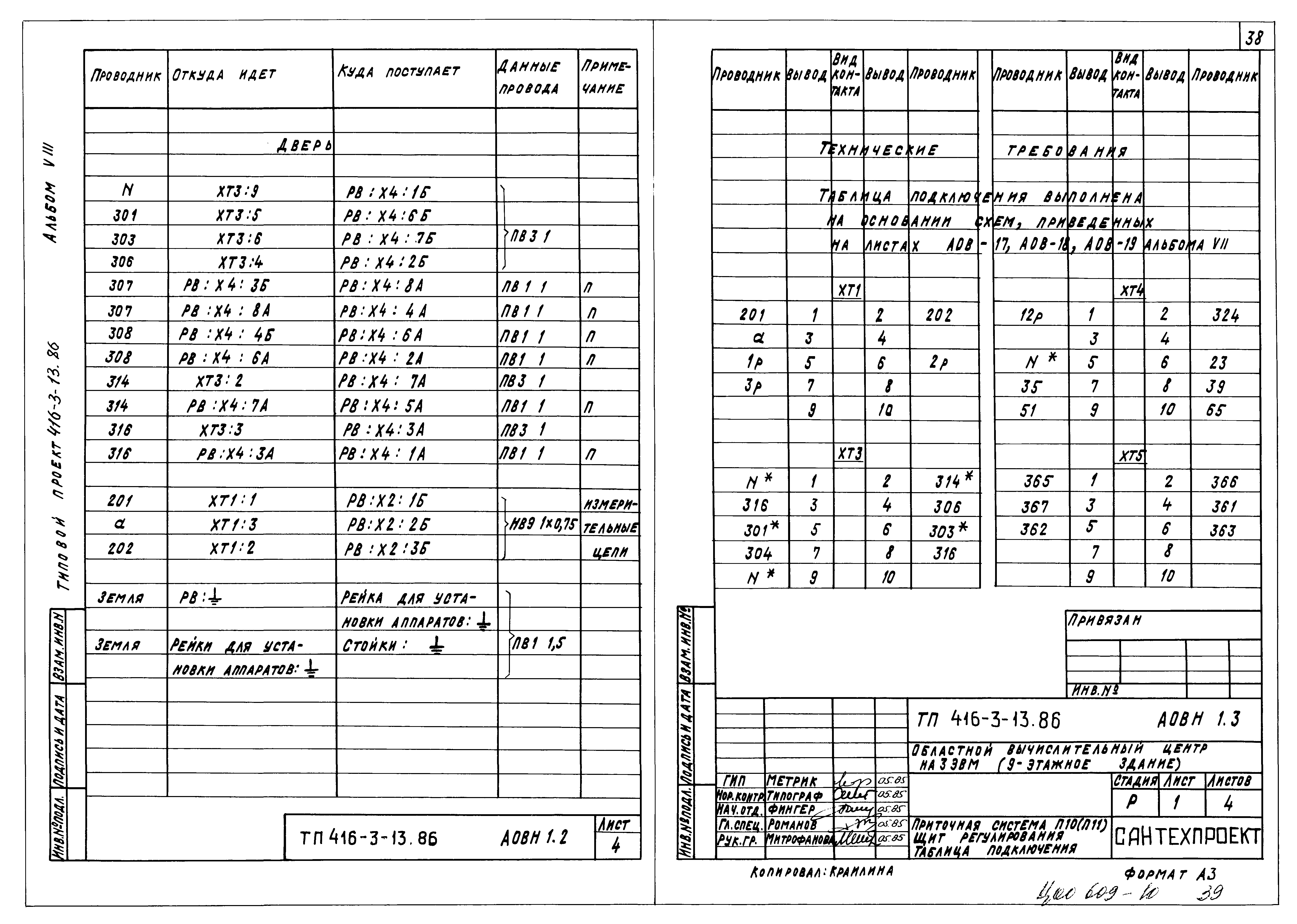 Типовой проект 416-3-13.86