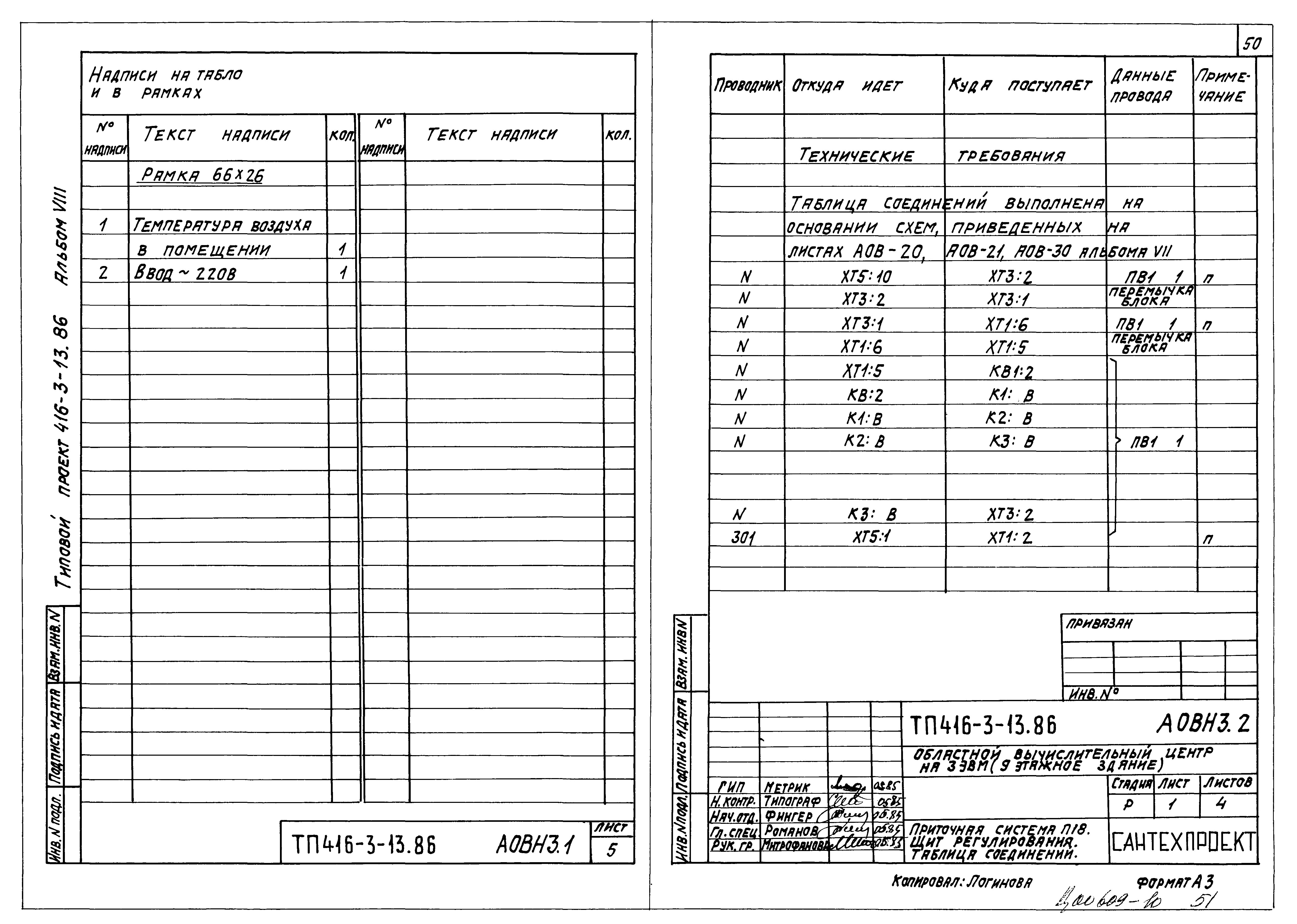 Типовой проект 416-3-13.86