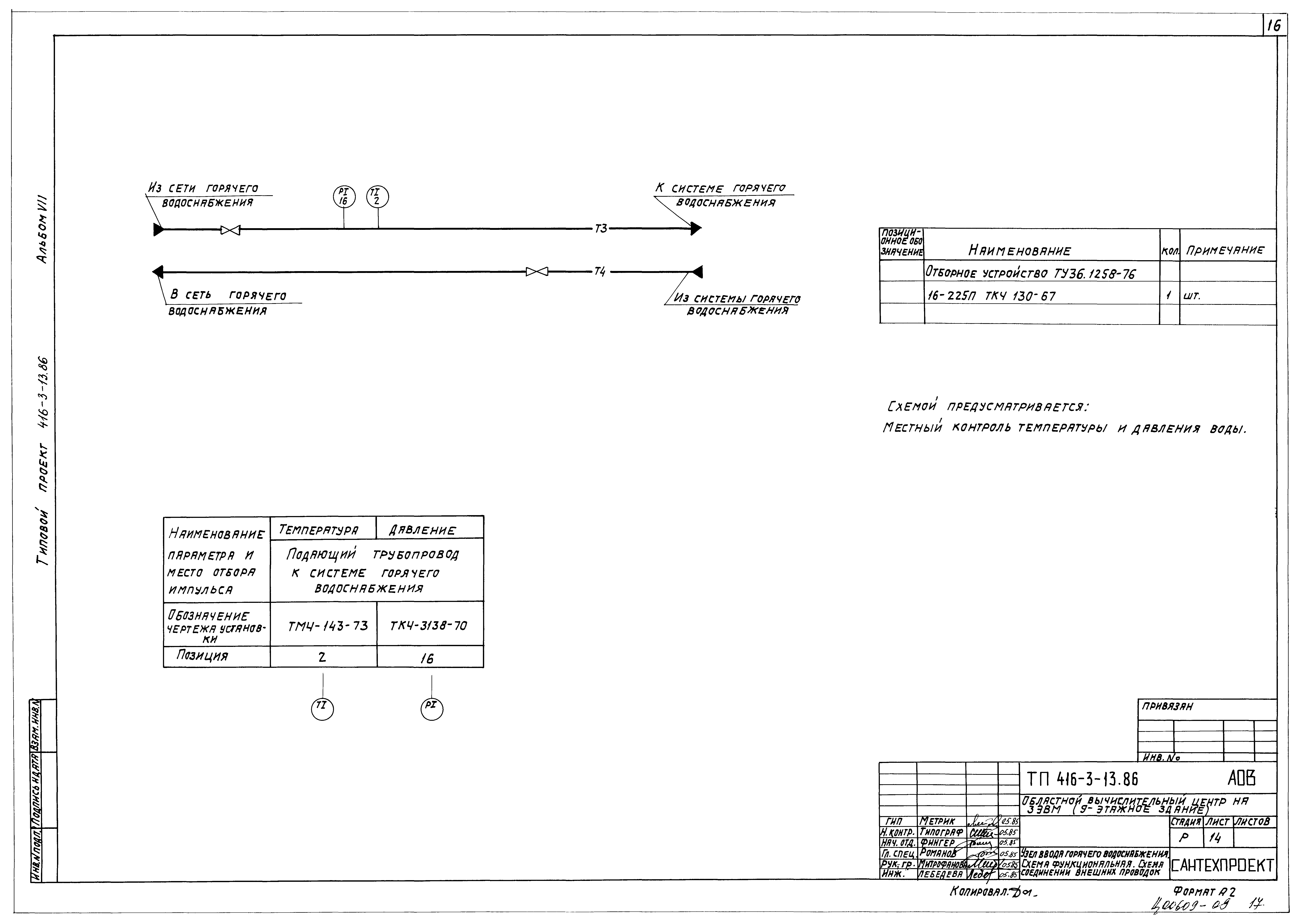 Типовой проект 416-3-13.86