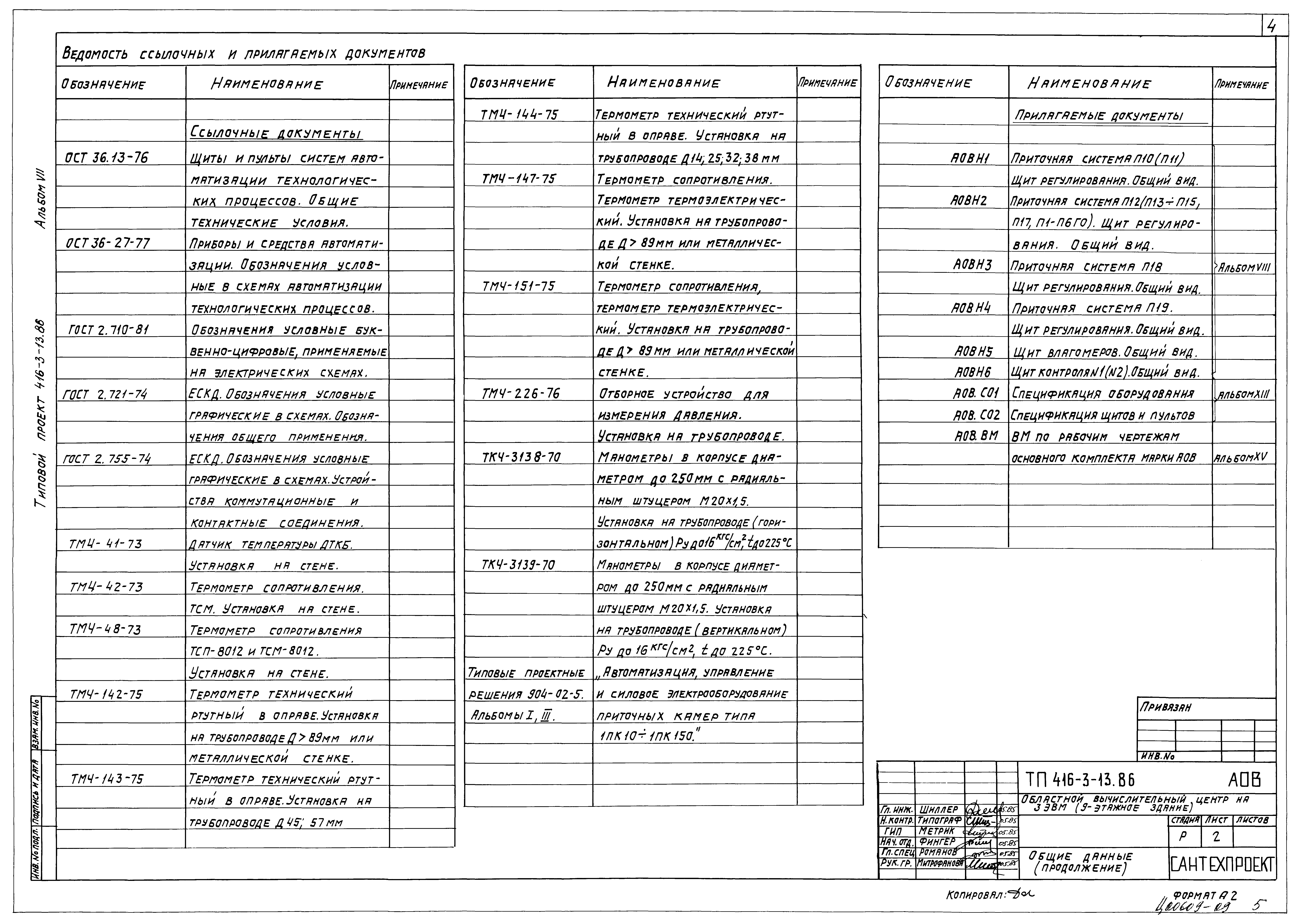 Типовой проект 416-3-13.86