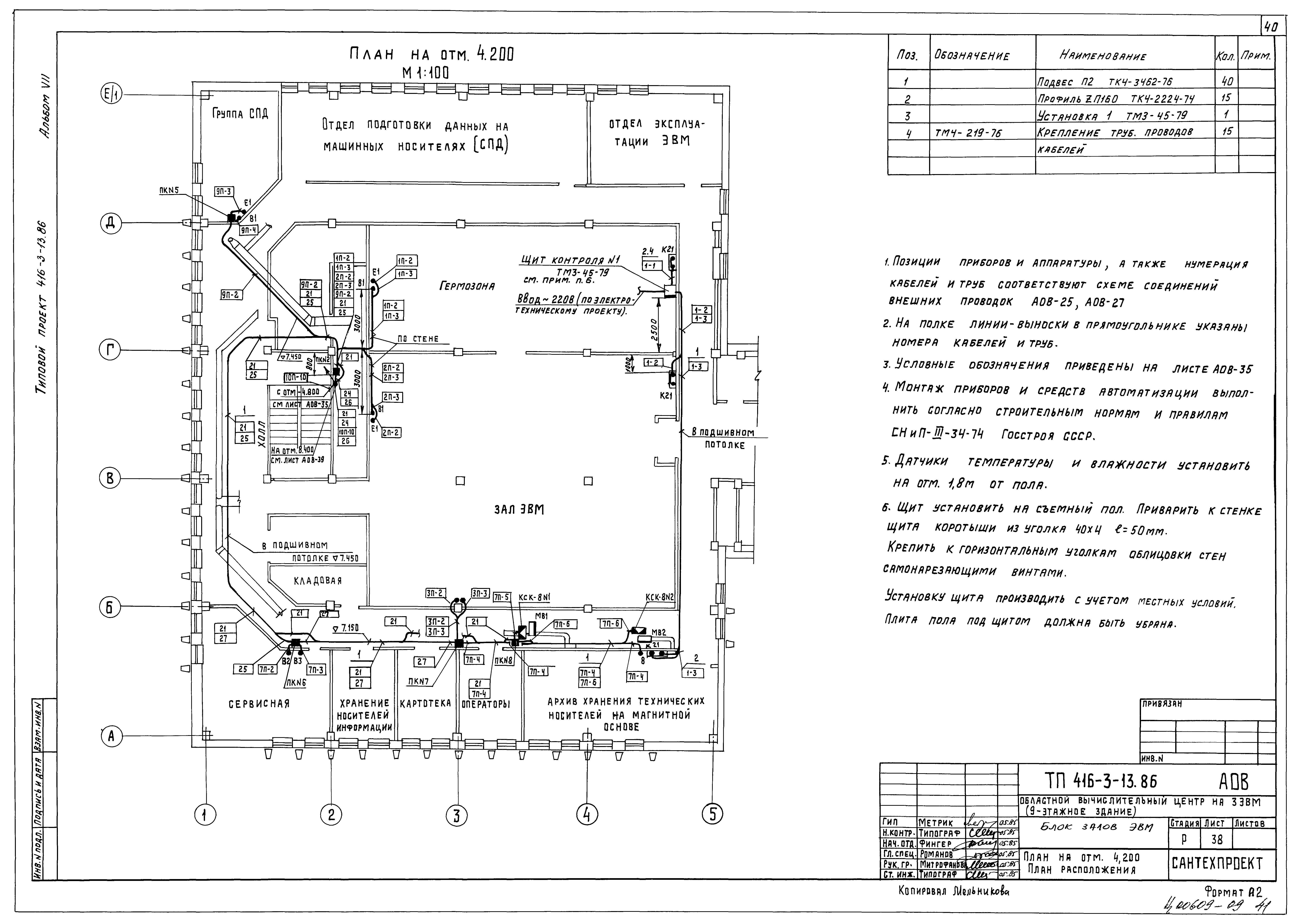 Типовой проект 416-3-13.86
