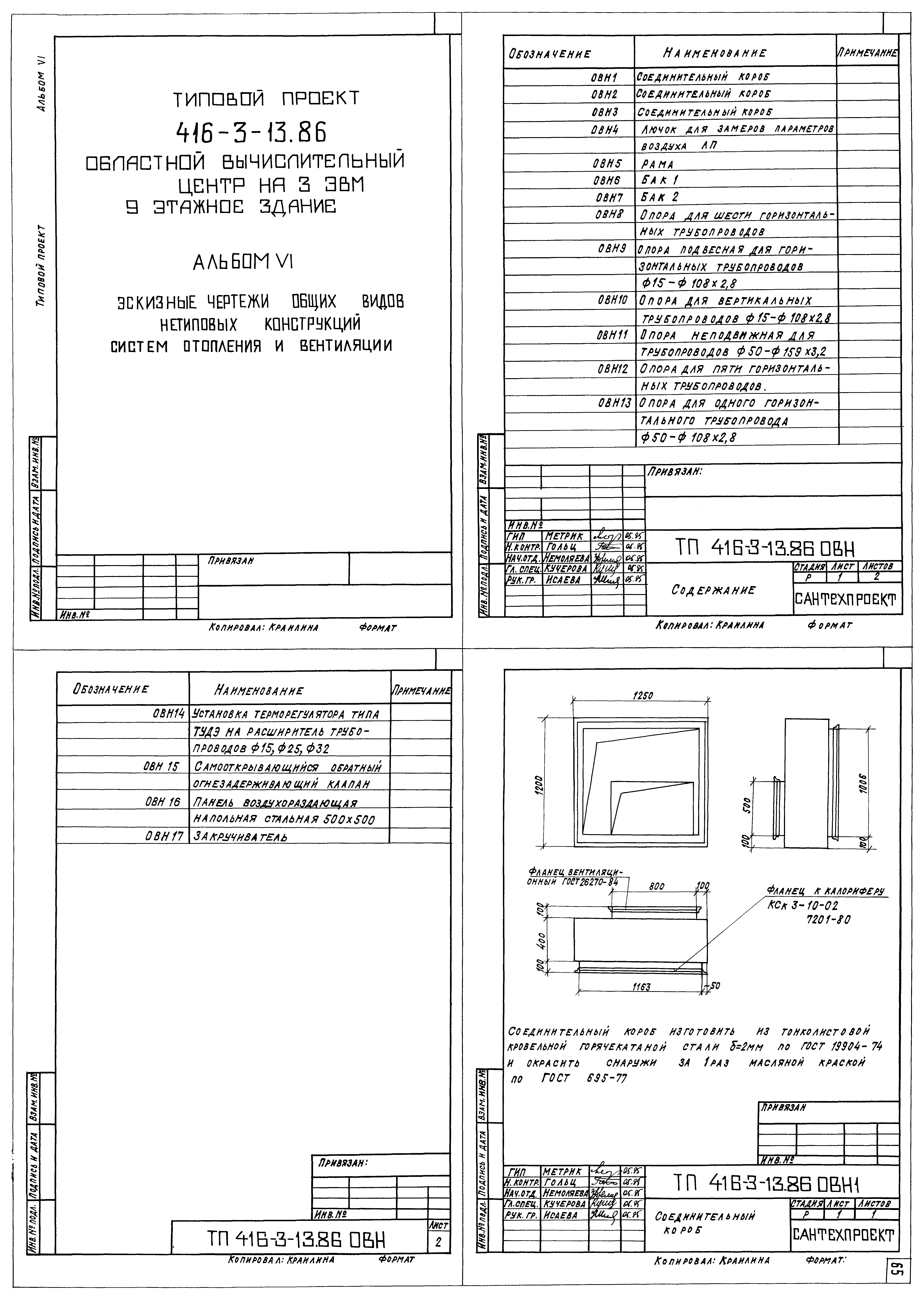 Типовой проект 416-3-13.86