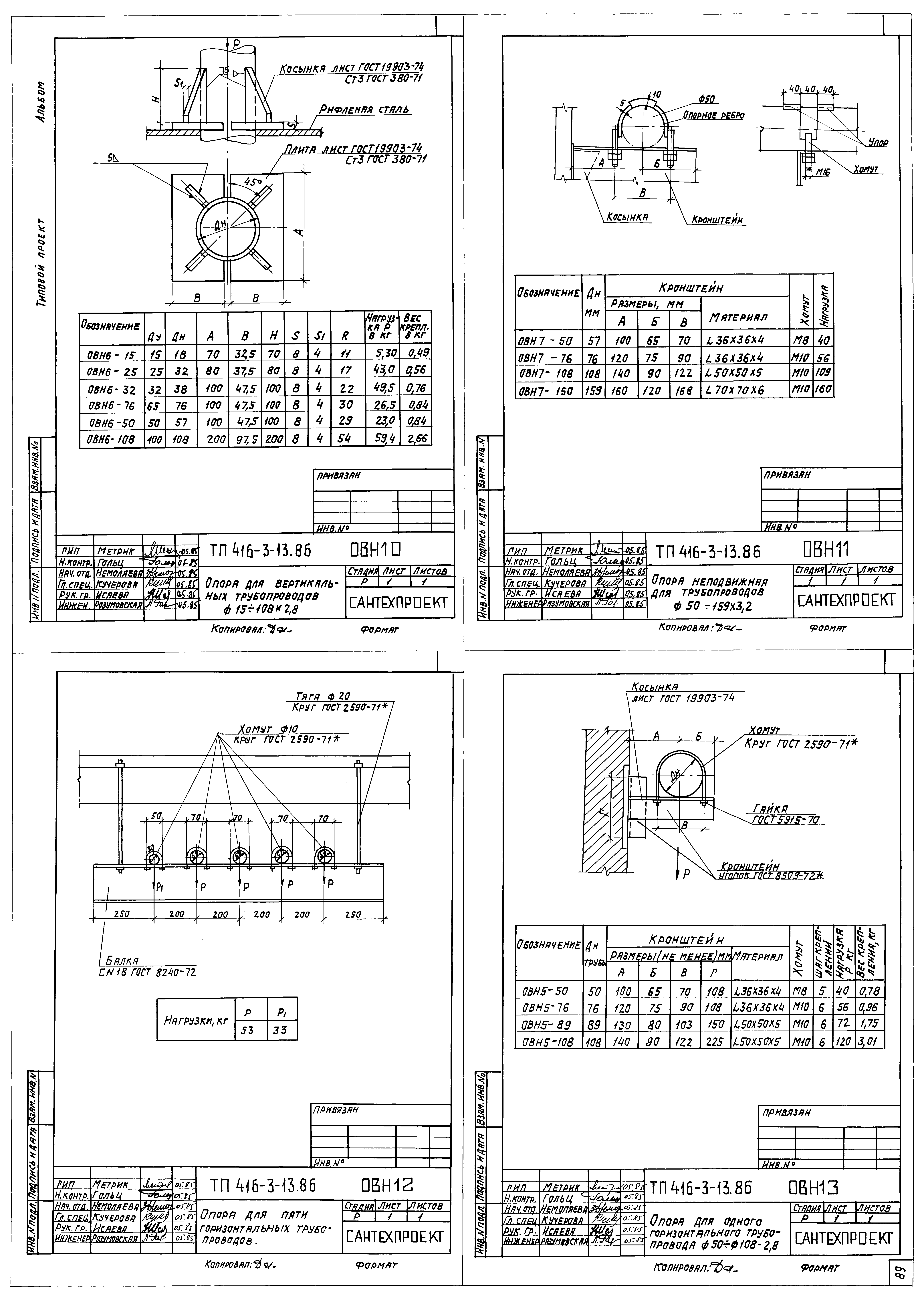 Типовой проект 416-3-13.86