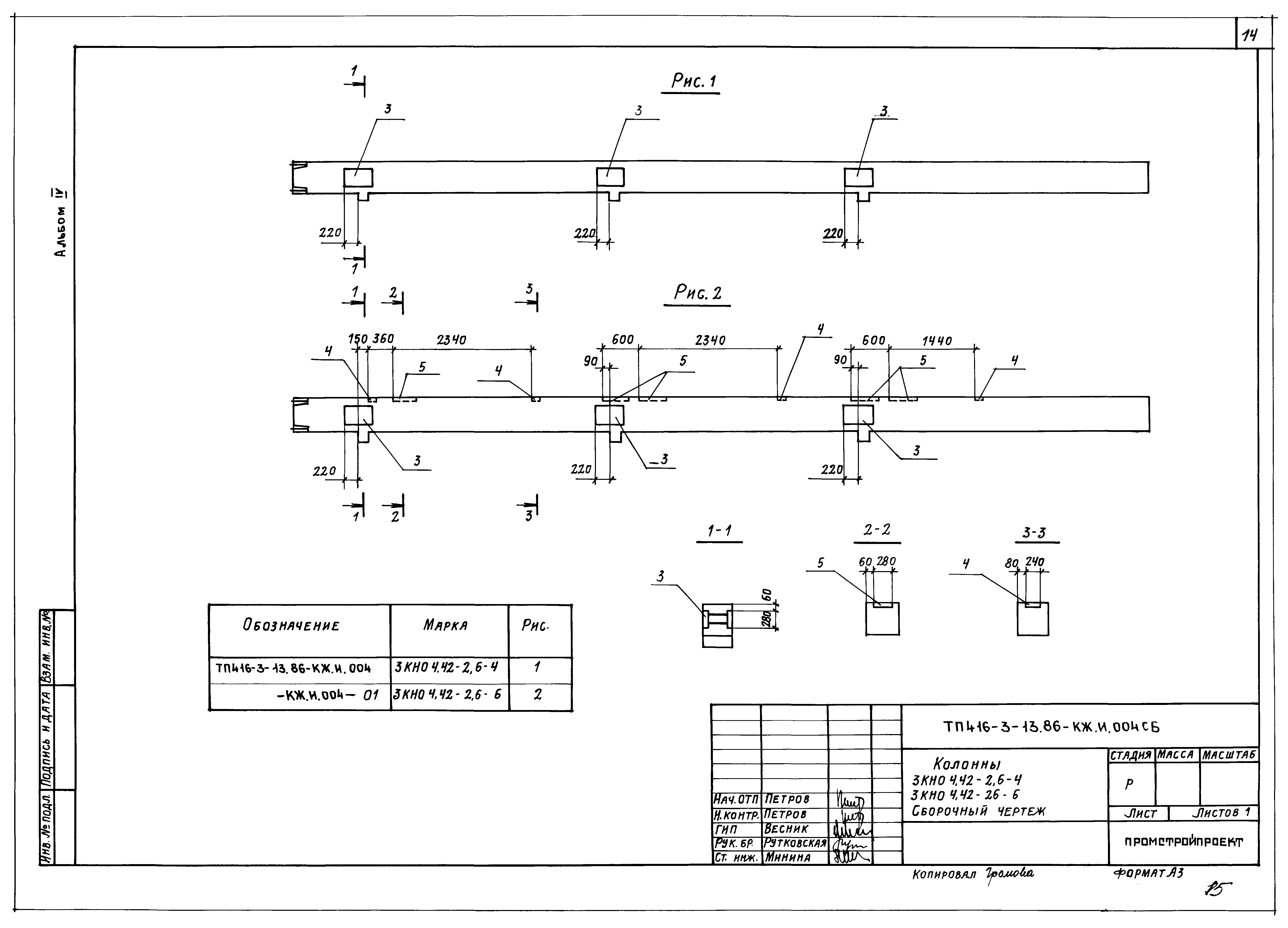 Типовой проект 416-3-13.86