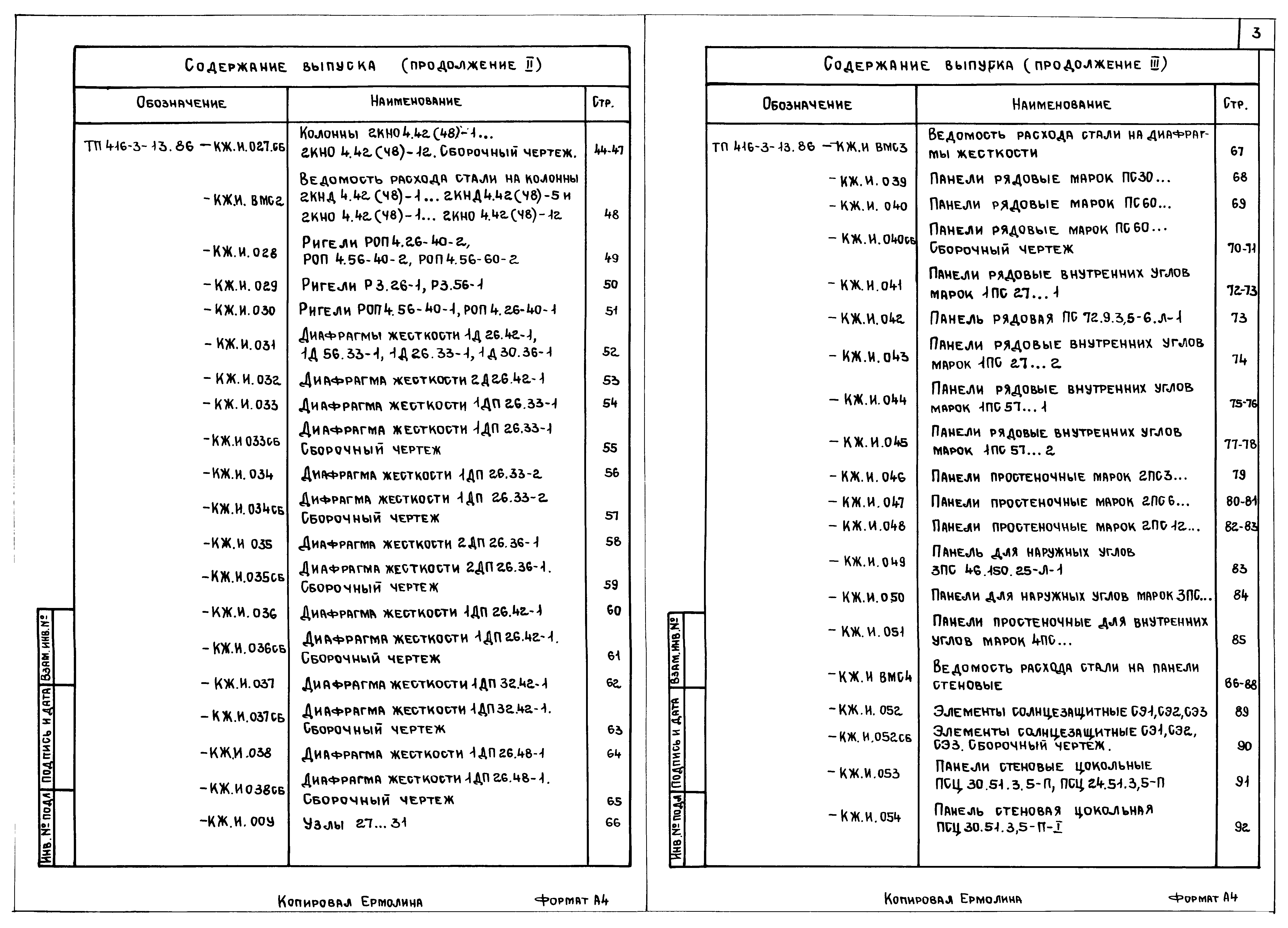 Типовой проект 416-3-13.86