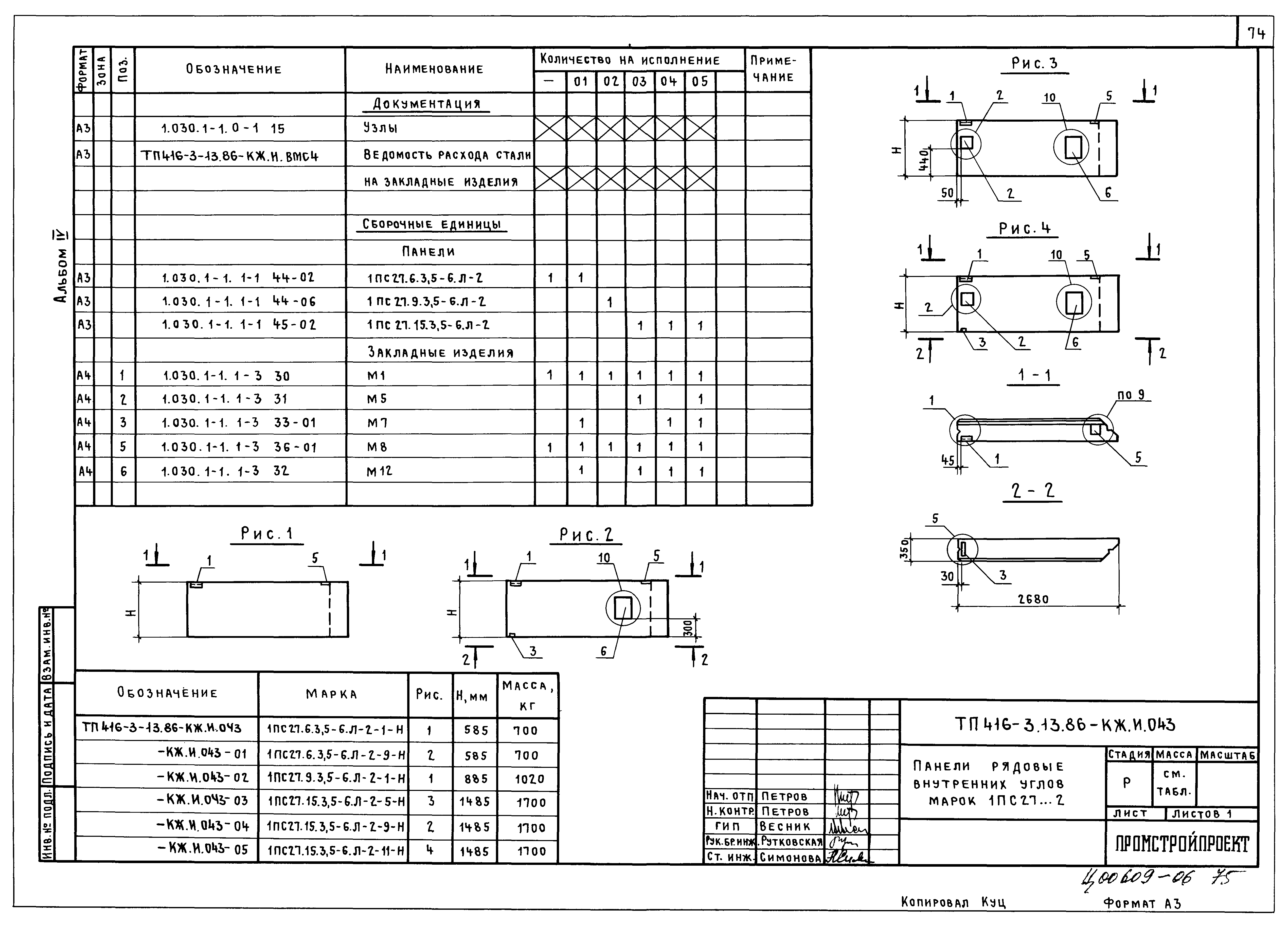 Типовой проект 416-3-13.86
