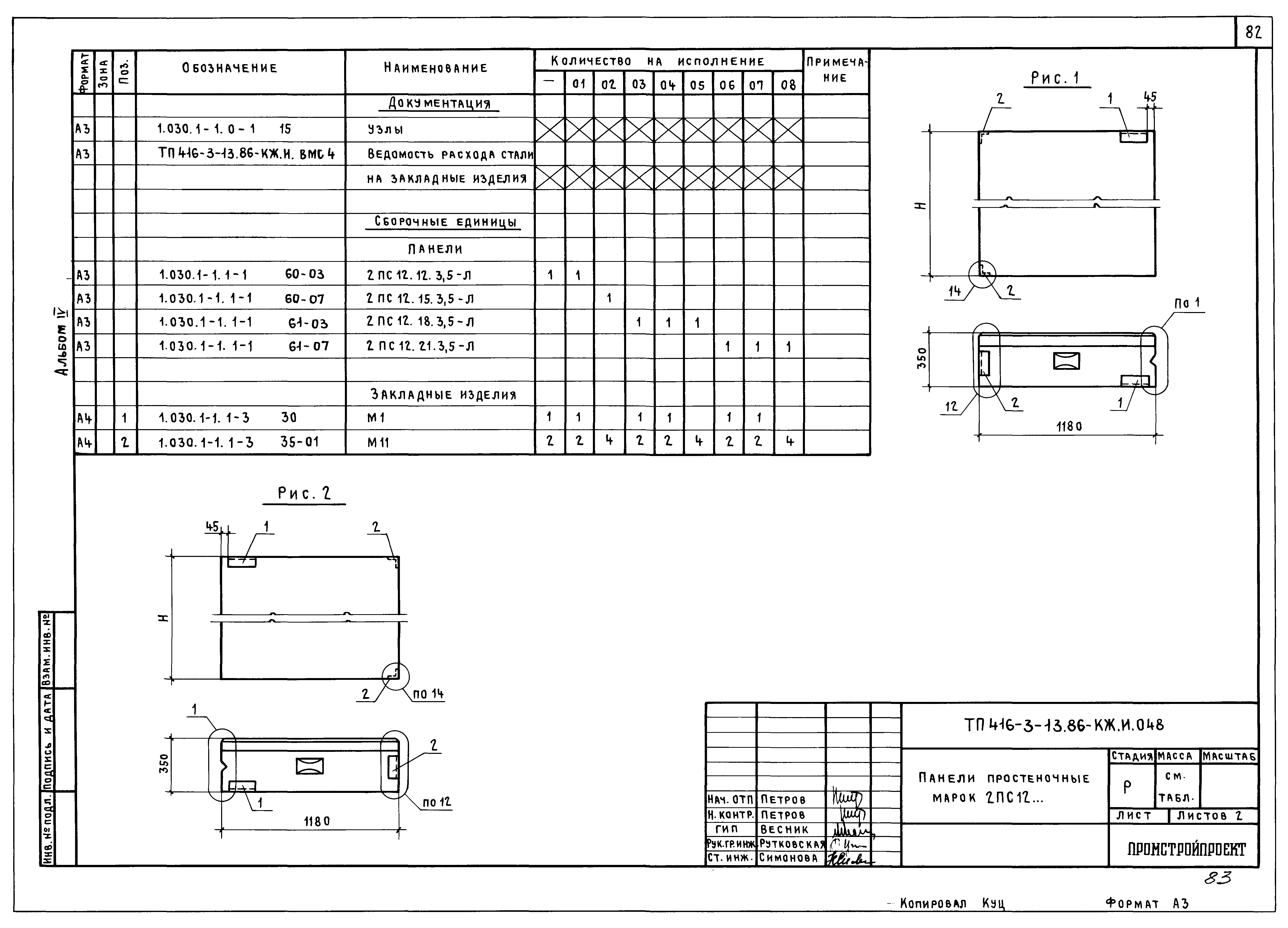 Типовой проект 416-3-13.86