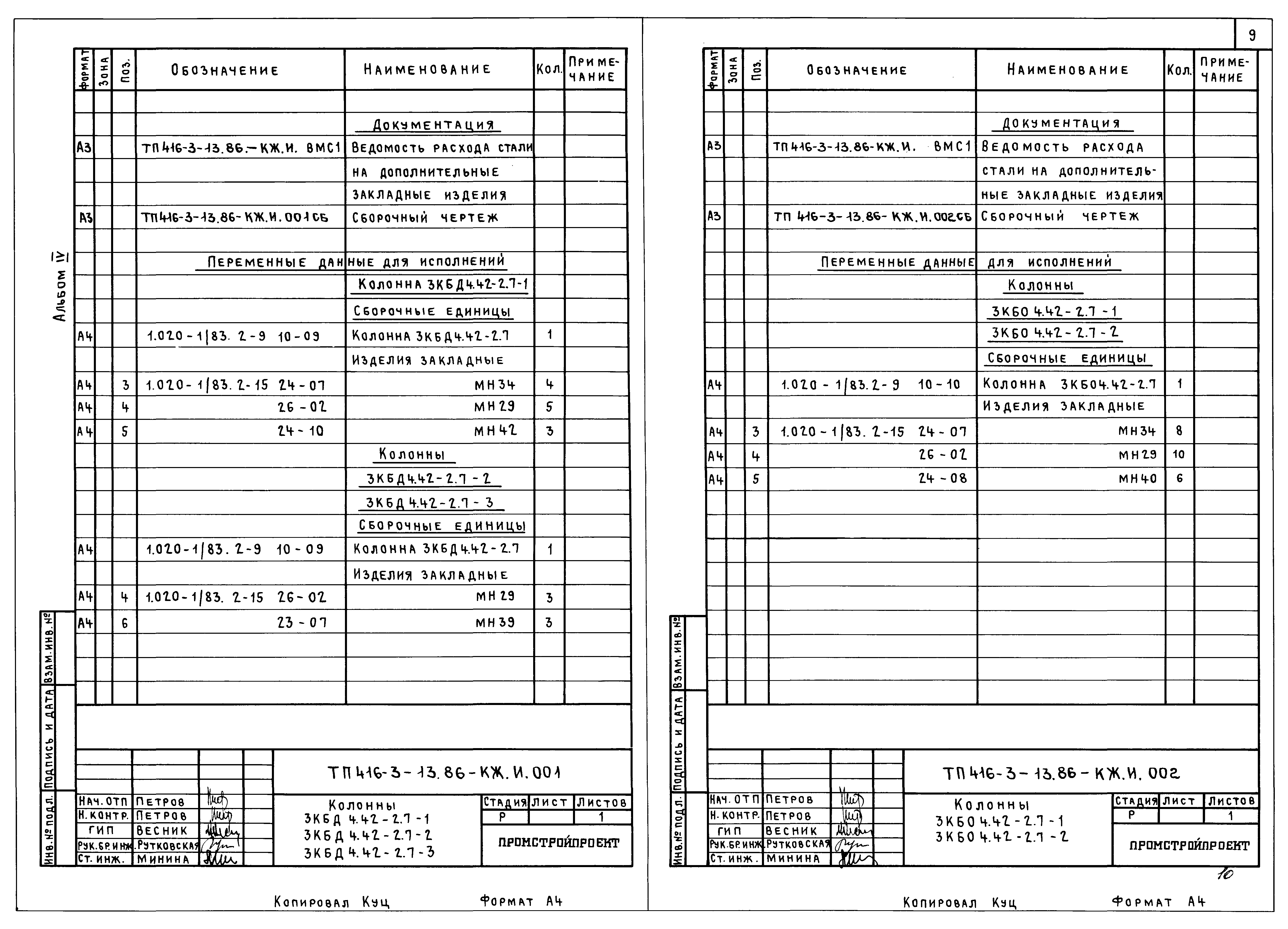 Типовой проект 416-3-13.86