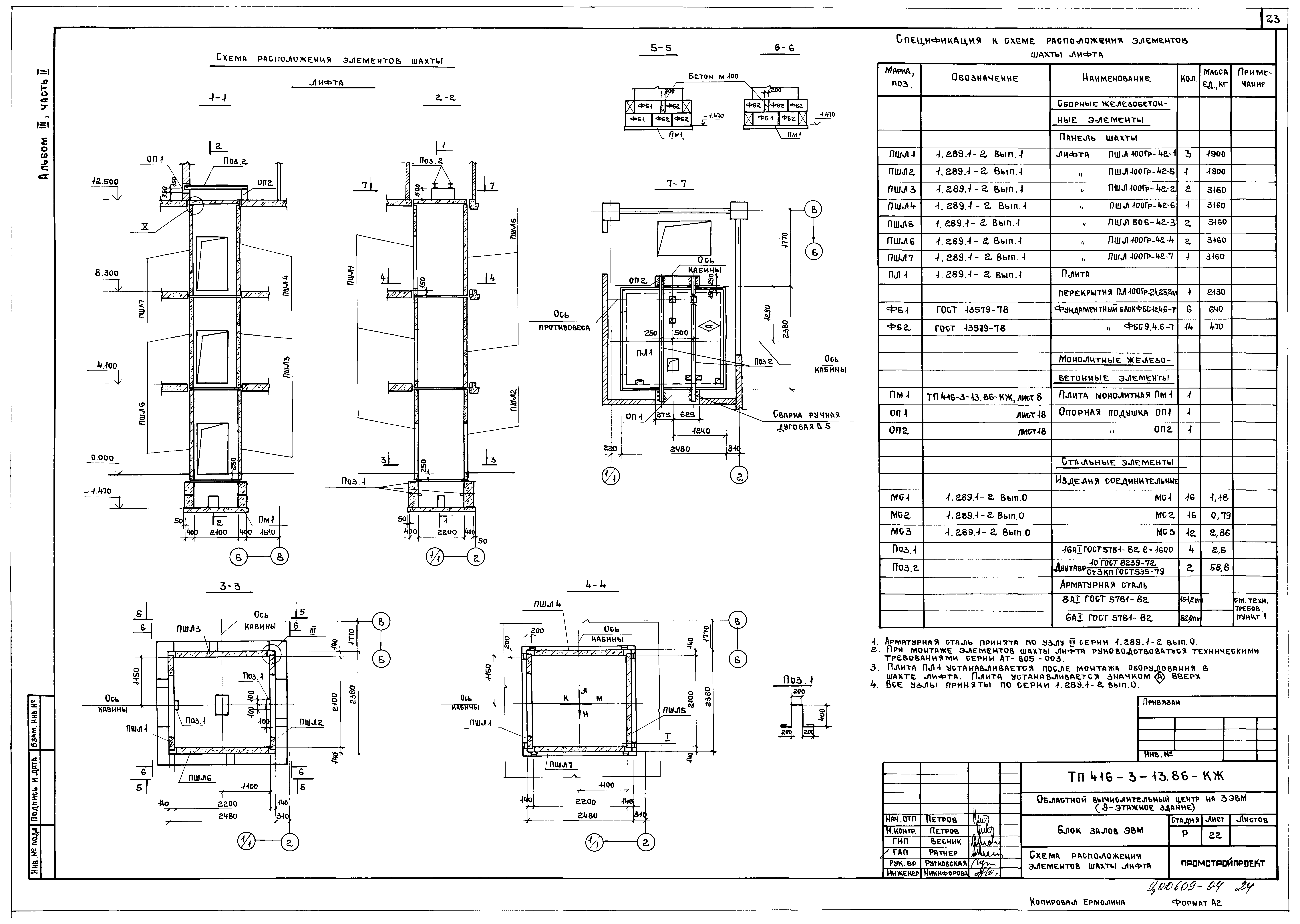 Типовой проект 416-3-13.86