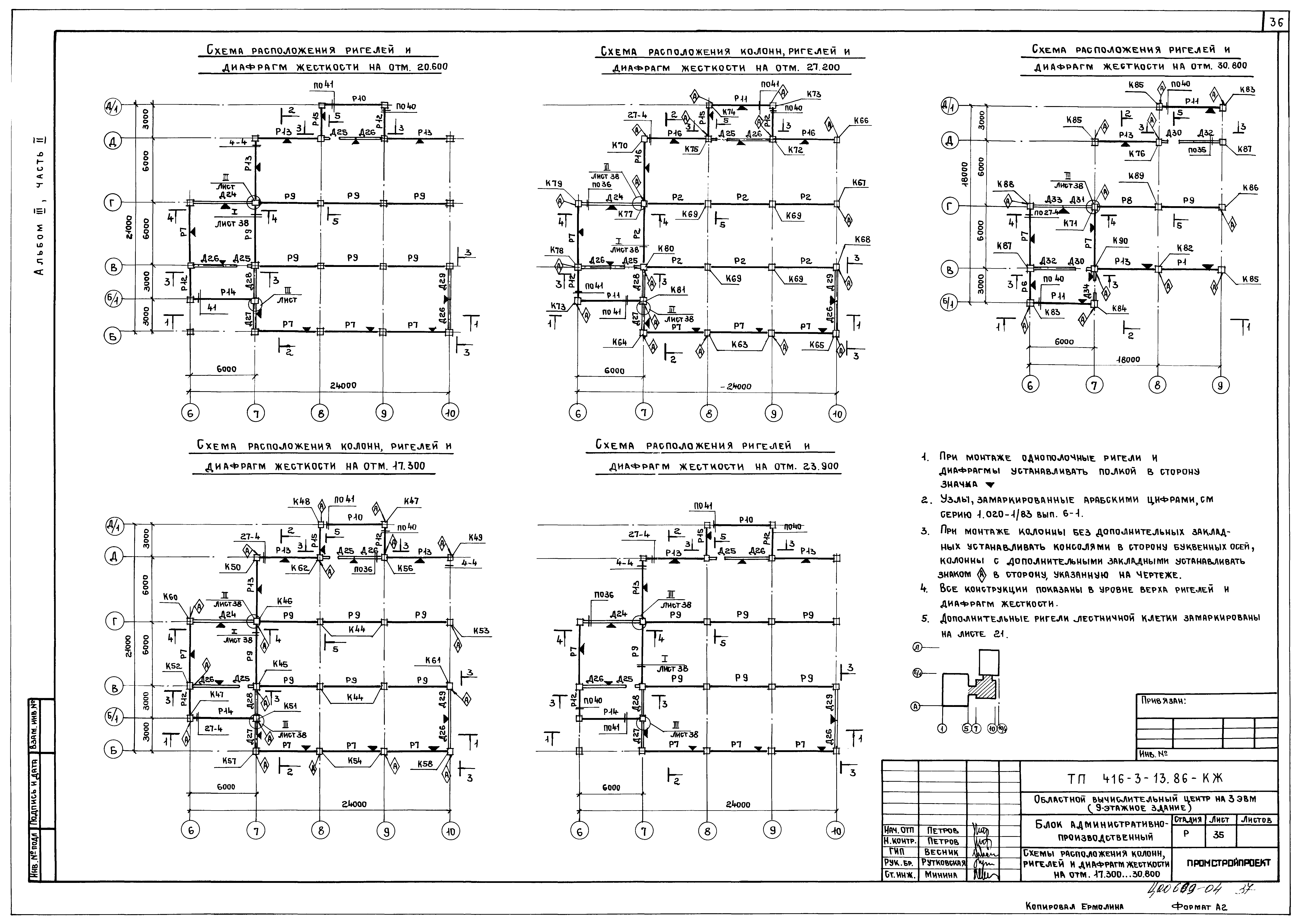Типовой проект 416-3-13.86