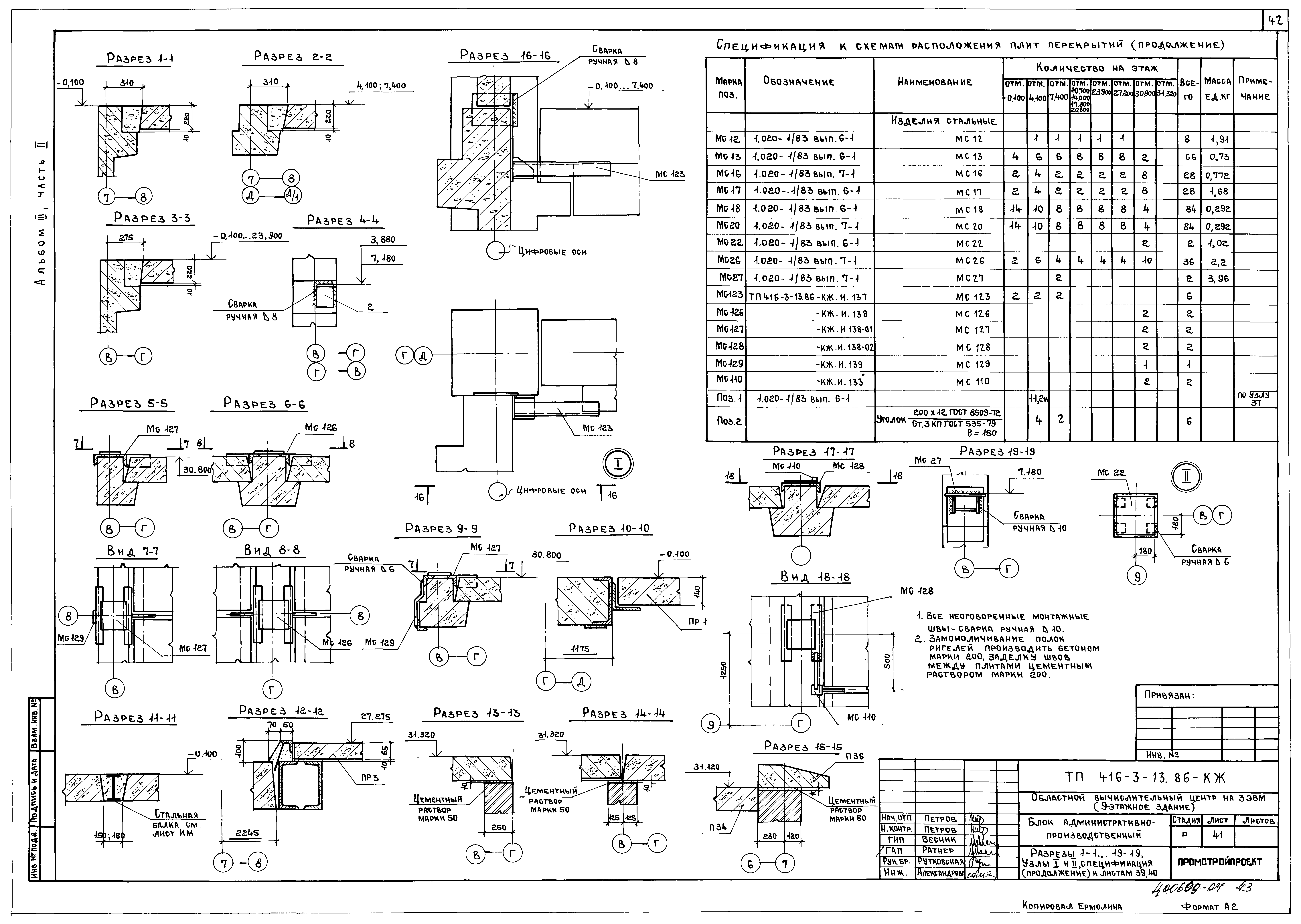 Типовой проект 416-3-13.86