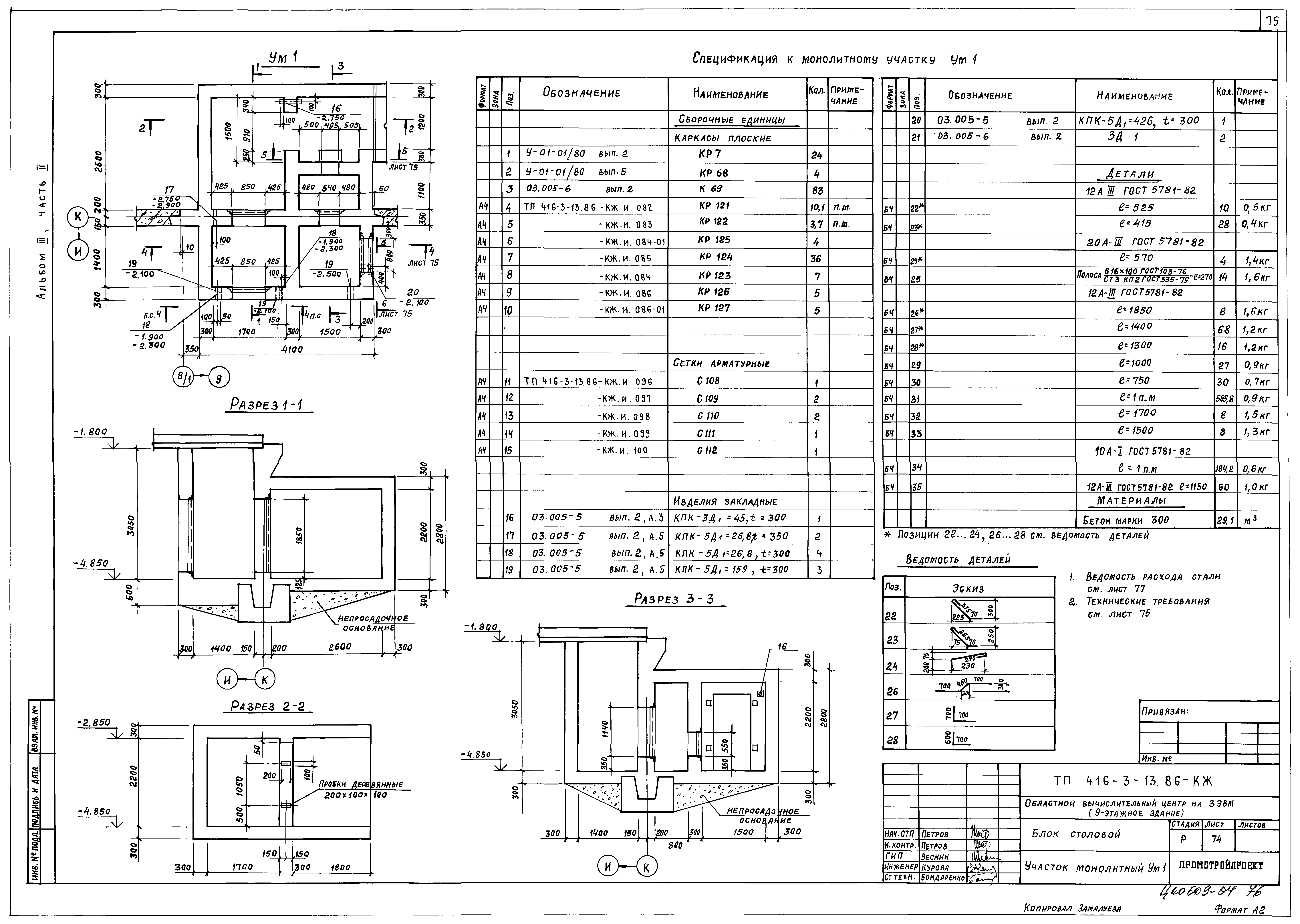 Типовой проект 416-3-13.86