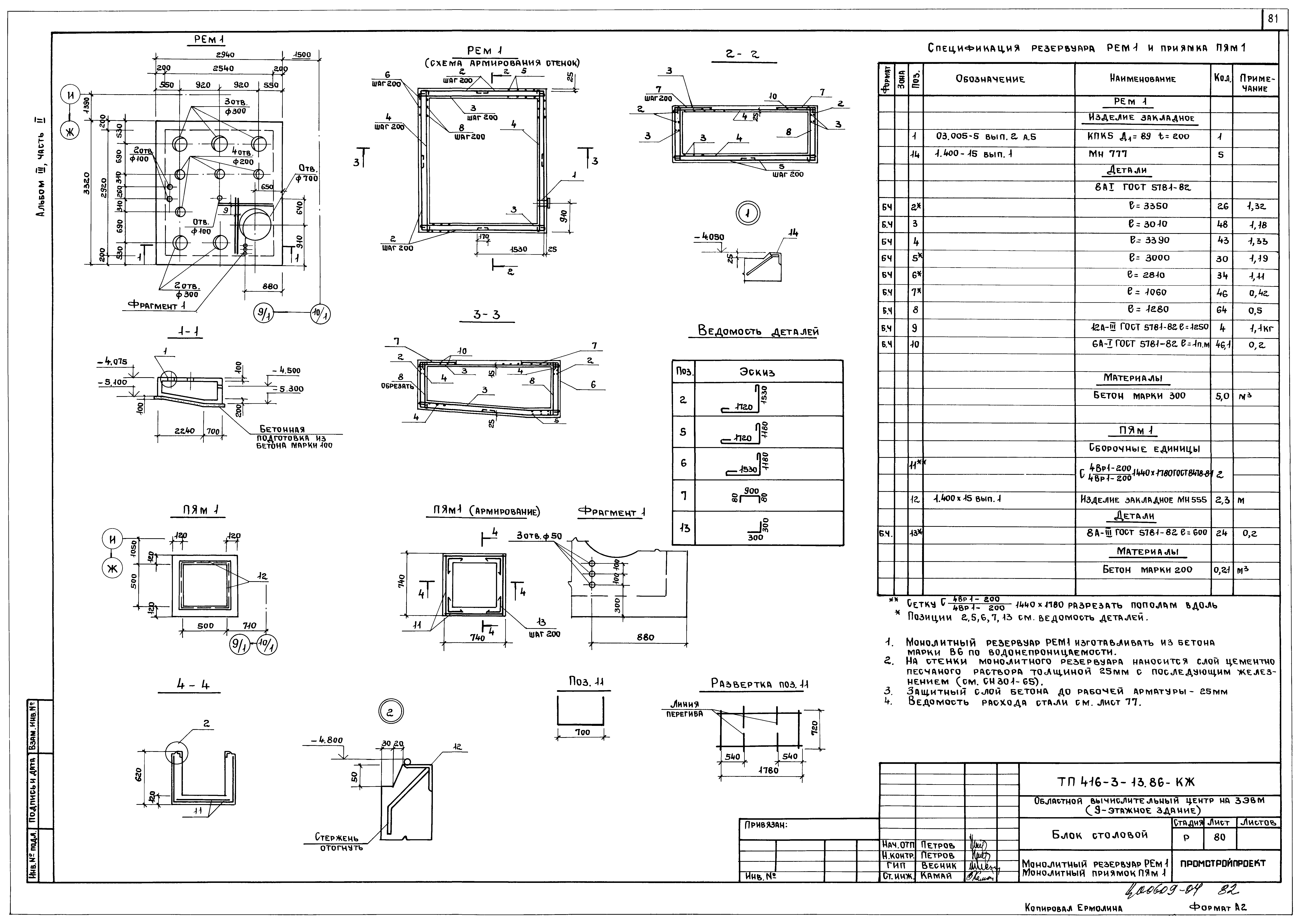 Типовой проект 416-3-13.86