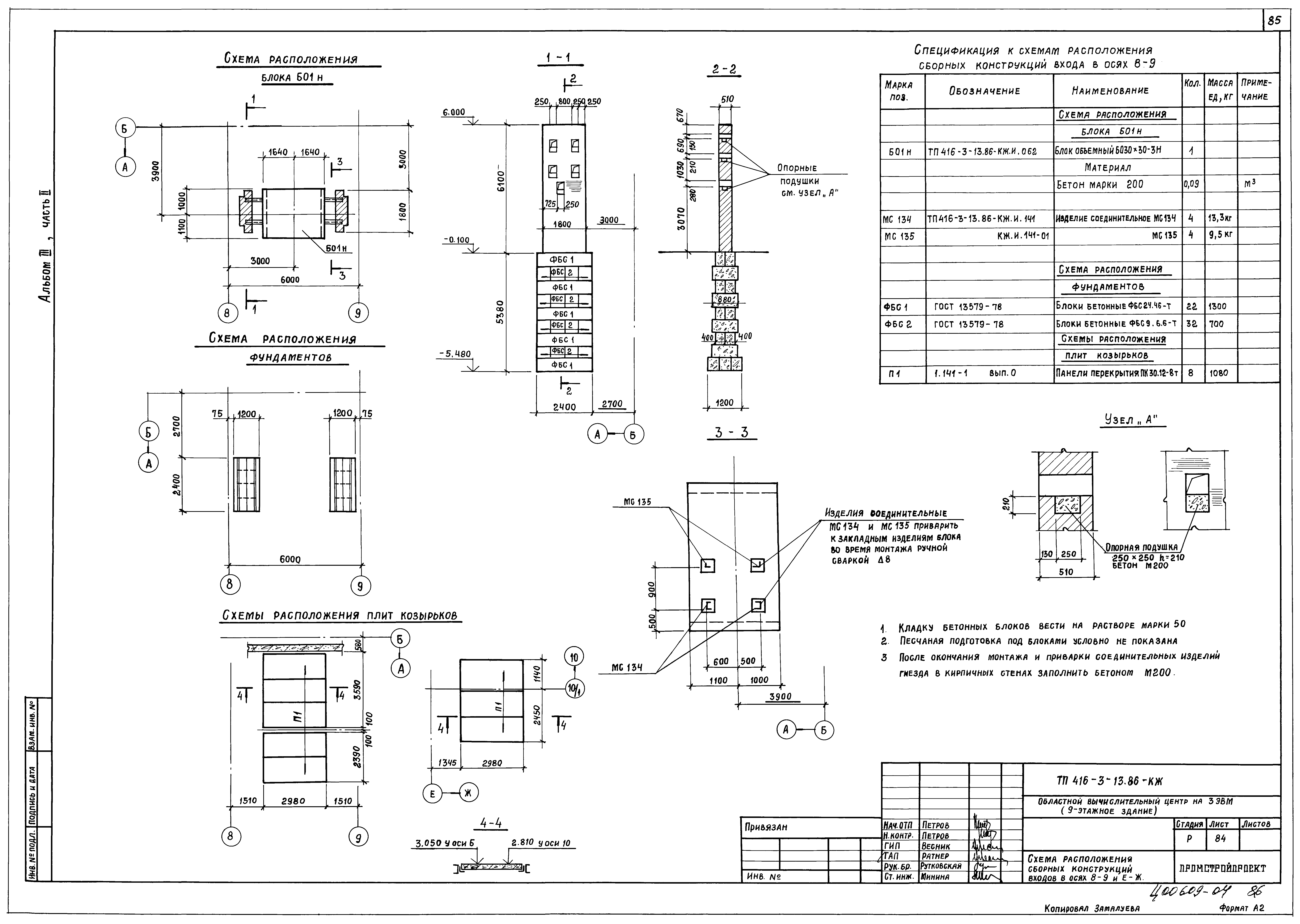 Типовой проект 416-3-13.86