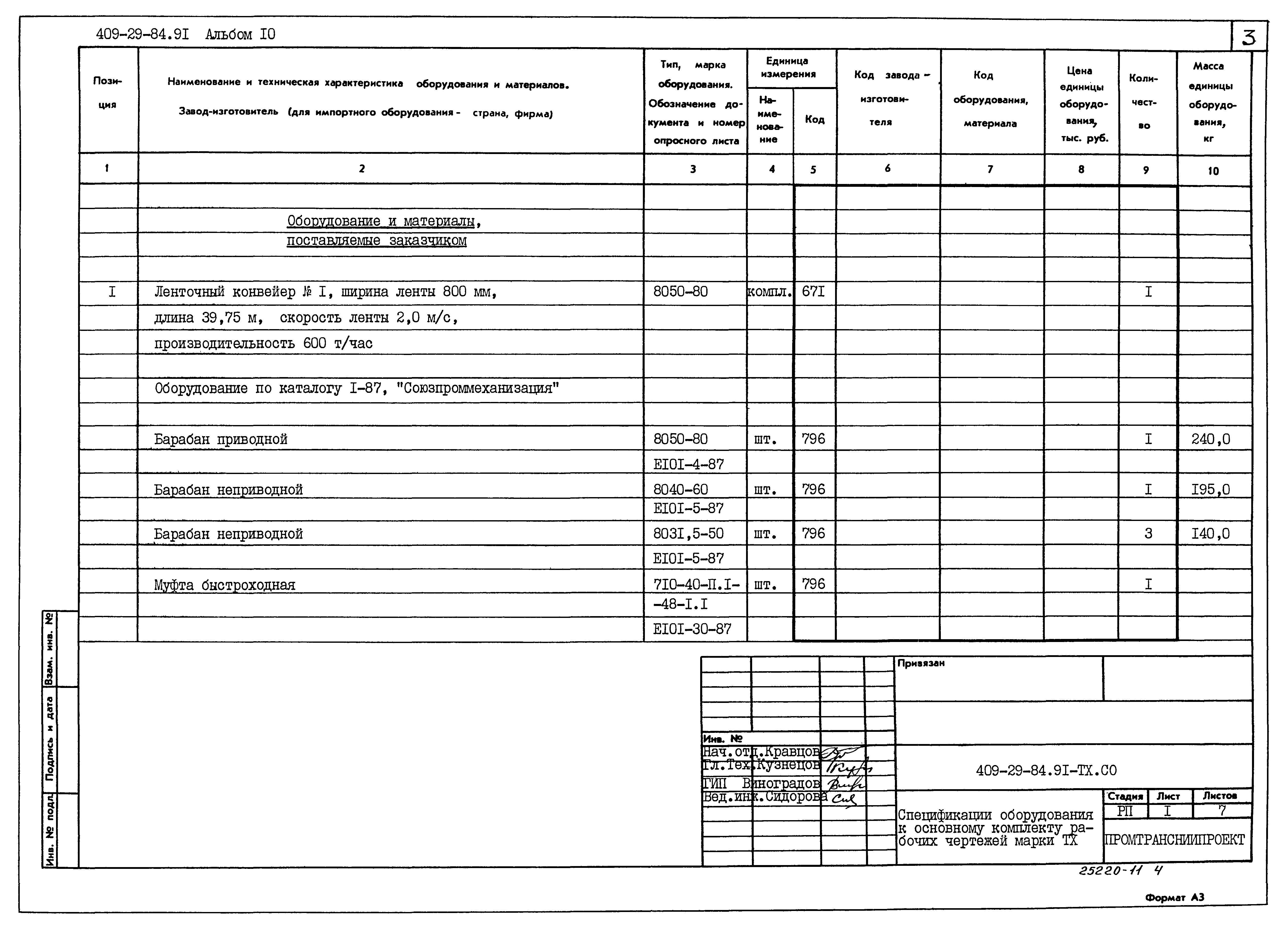 Типовой проект 409-29-84.91