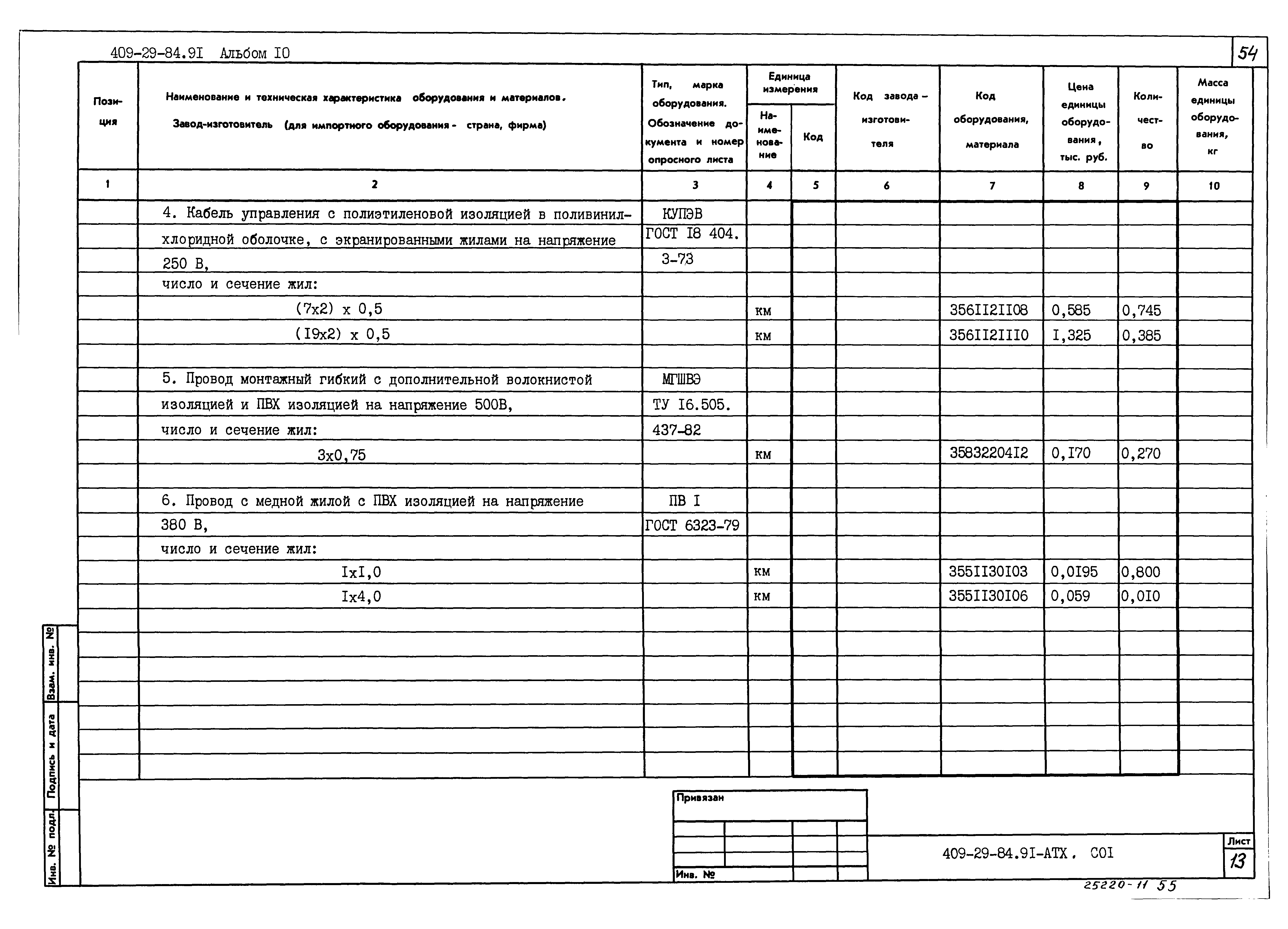 Типовой проект 409-29-84.91