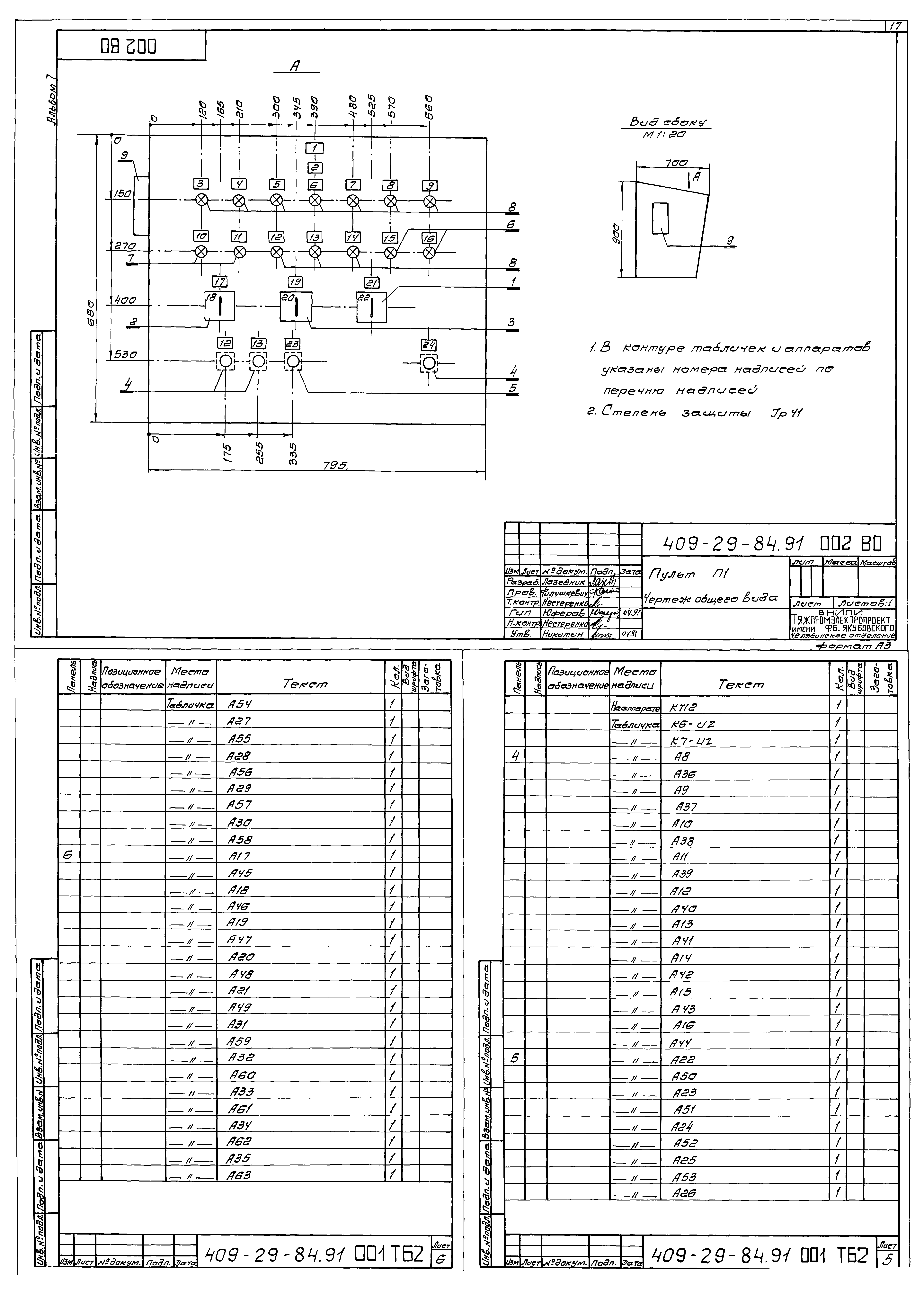 Типовой проект 409-29-84.91