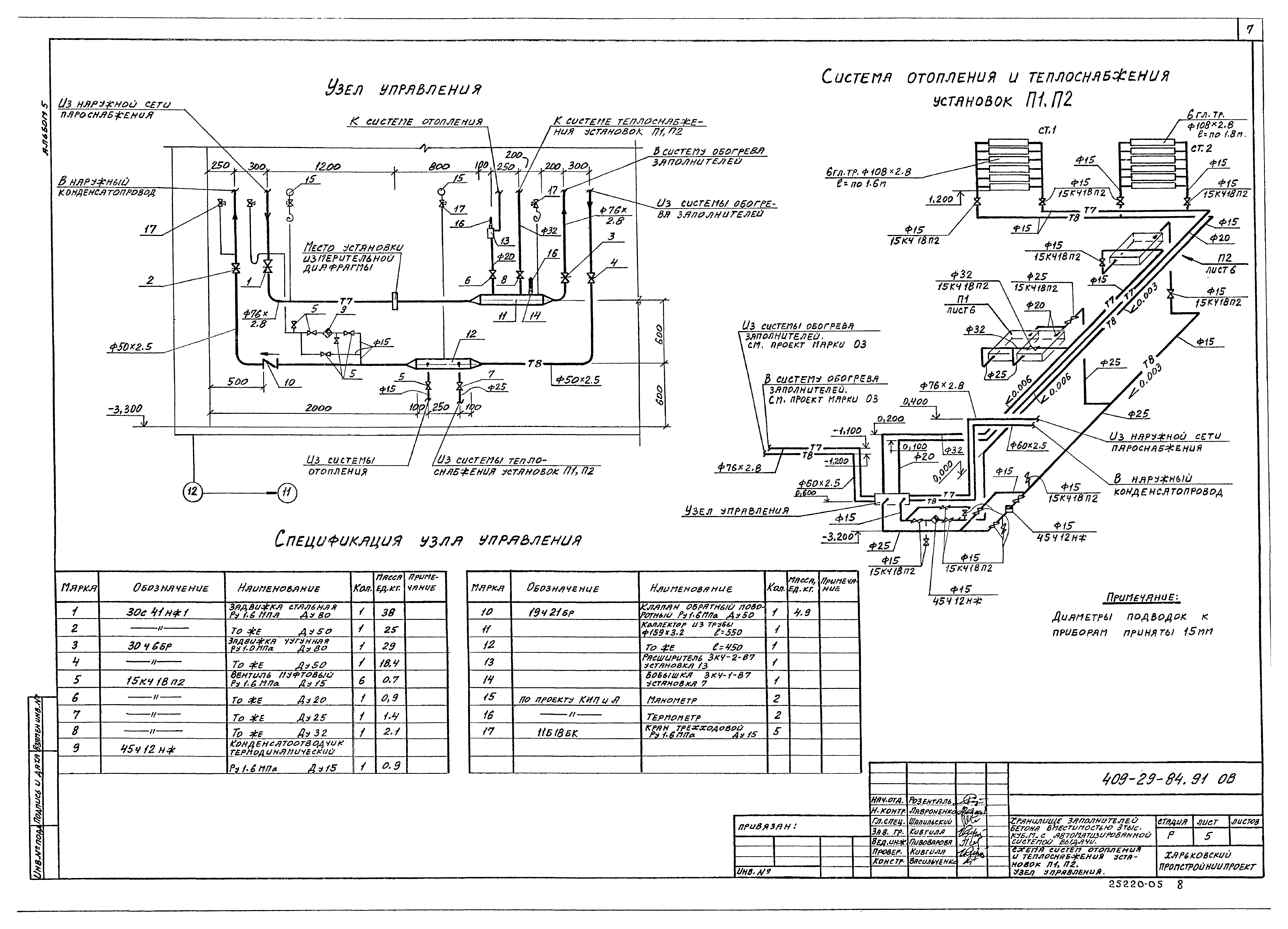Типовой проект 409-29-84.91