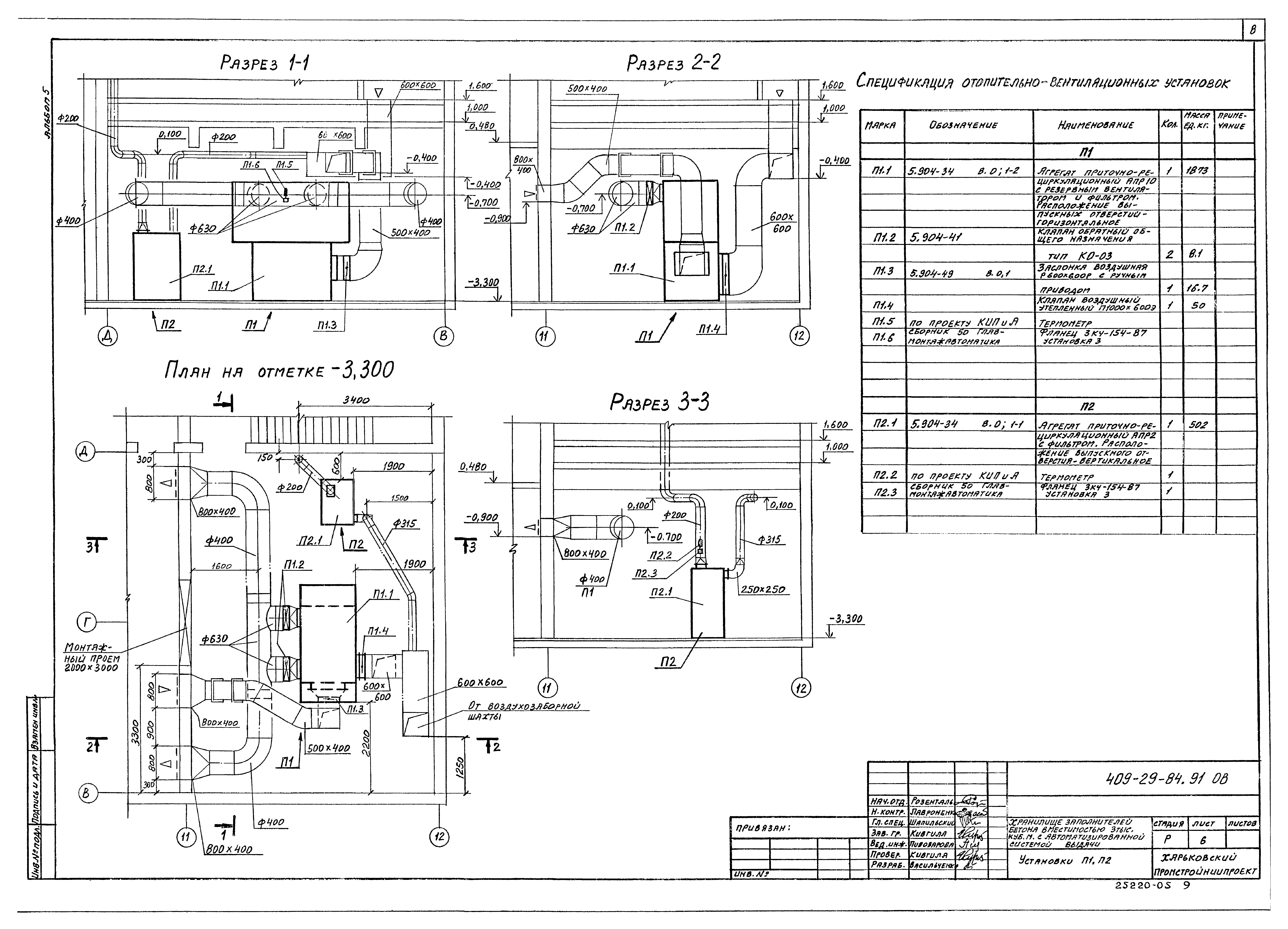 Типовой проект 409-29-84.91