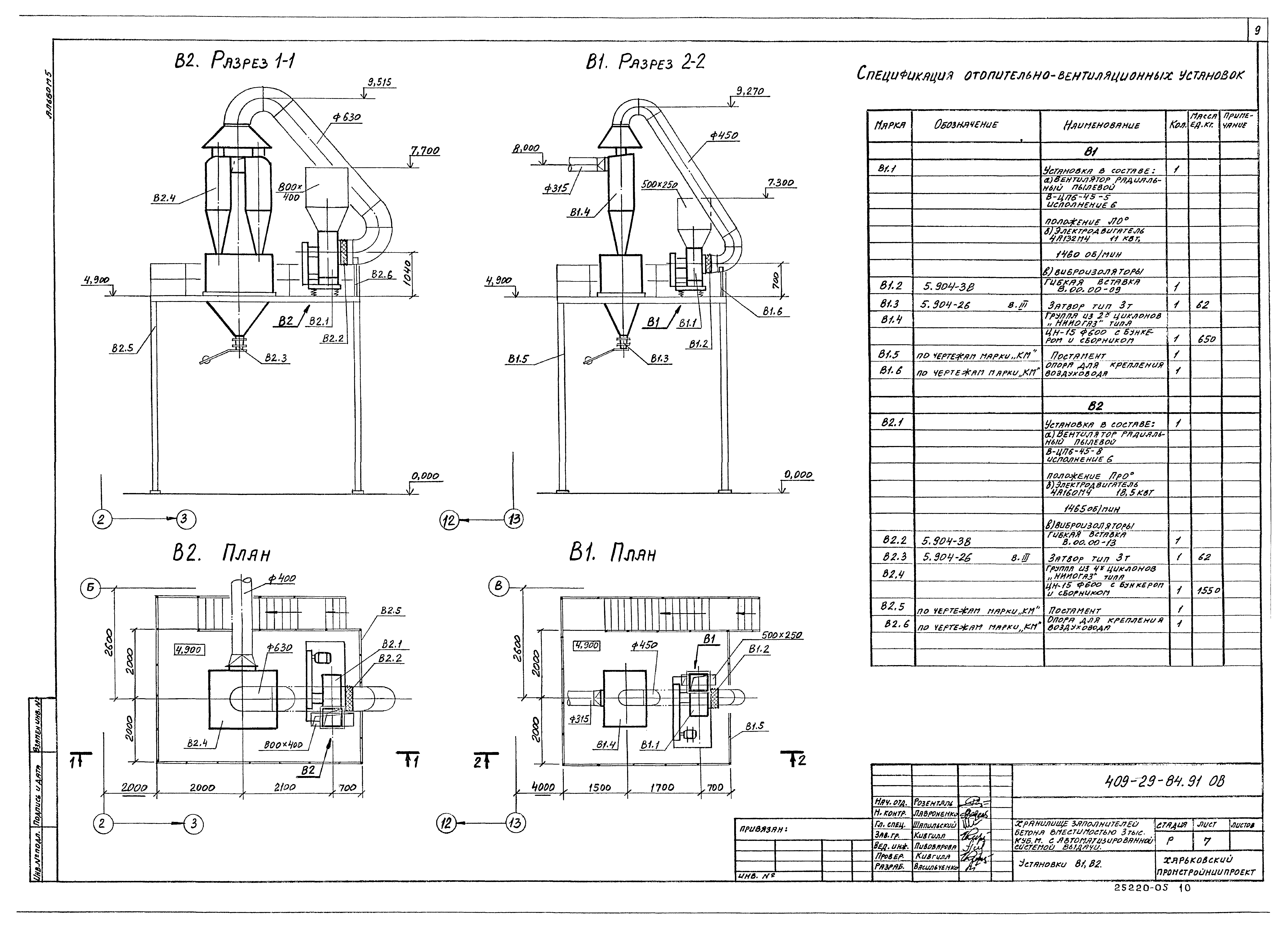 Типовой проект 409-29-84.91