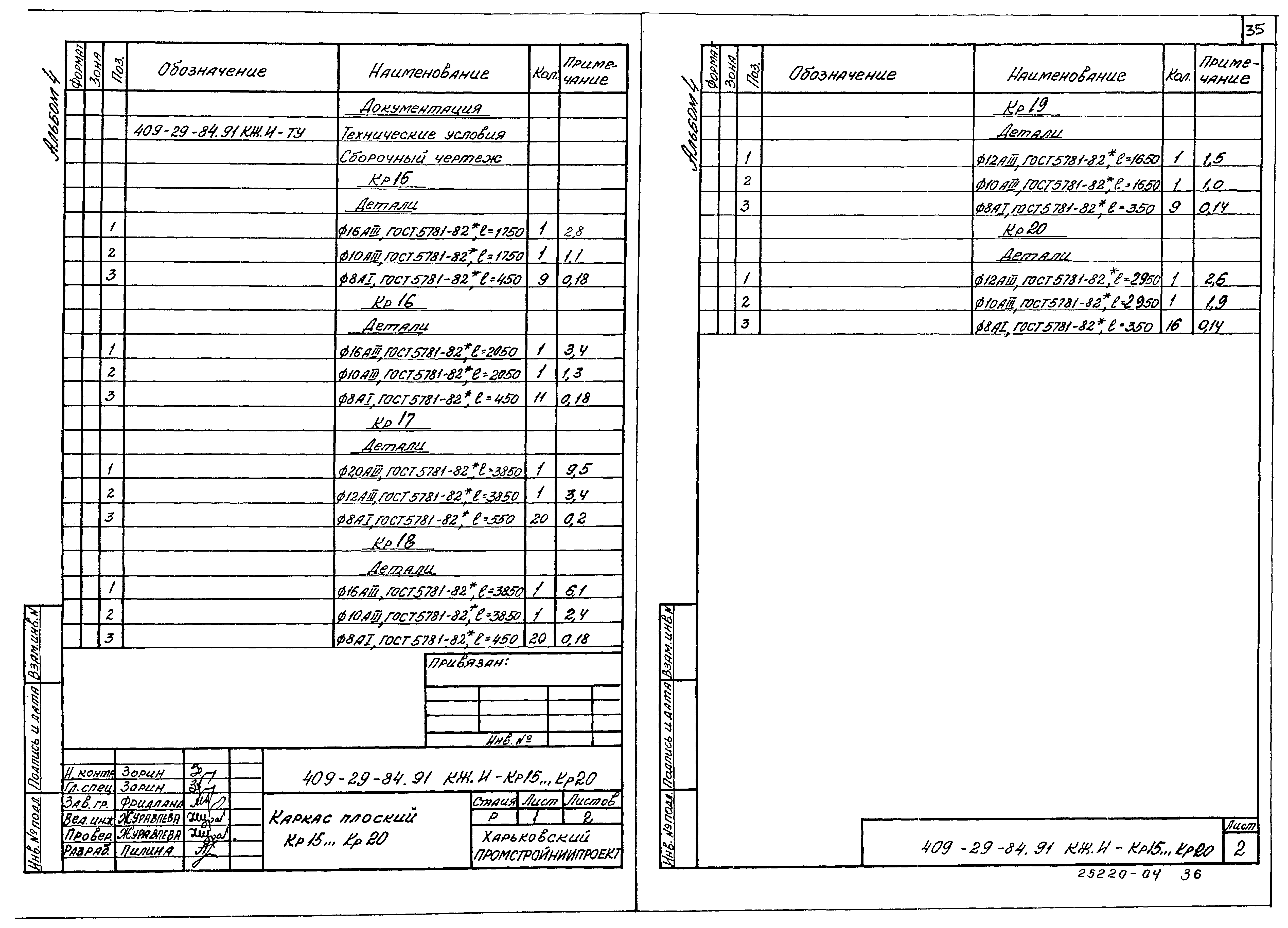 Типовой проект 409-29-84.91