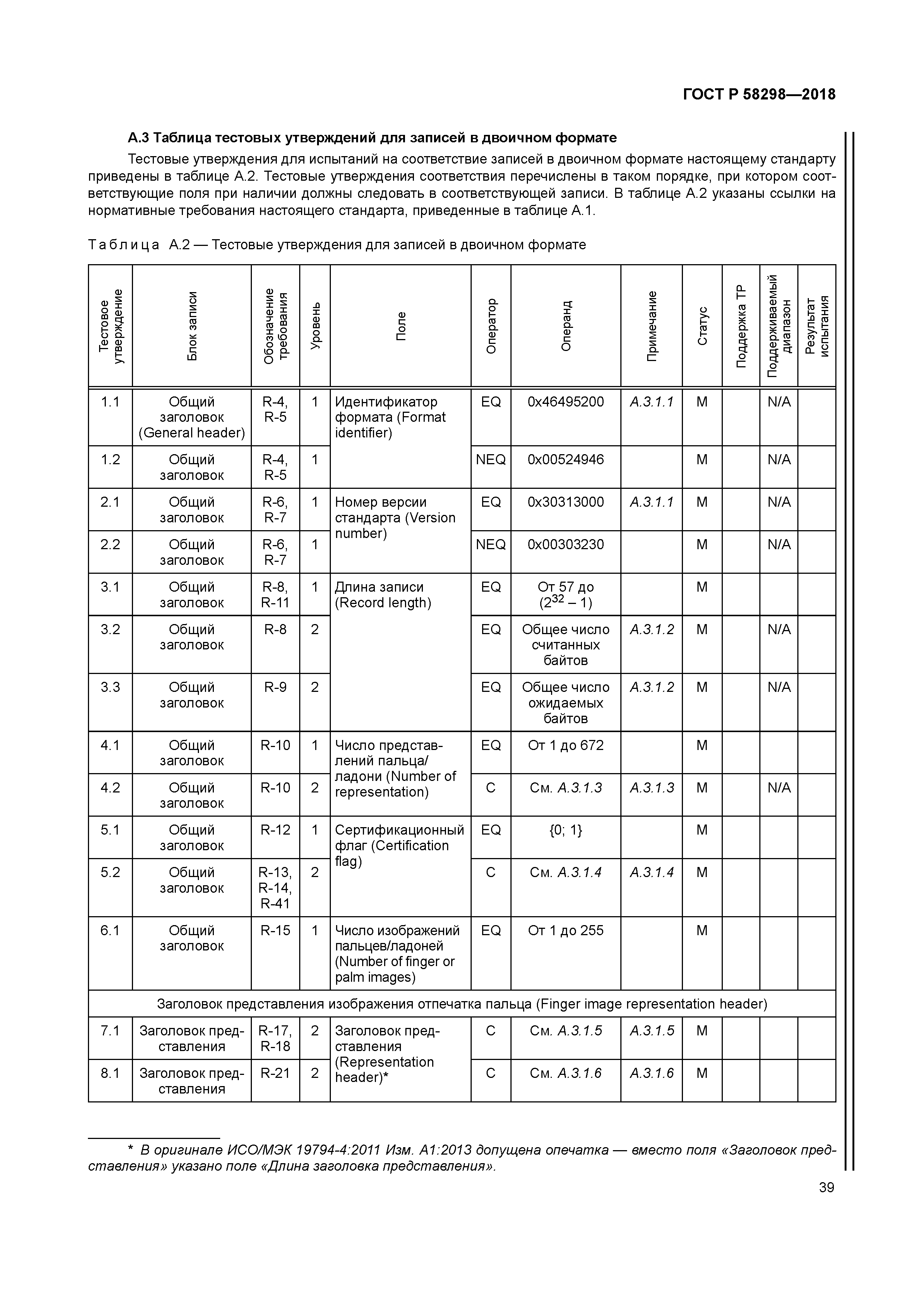 ГОСТ Р 58298-2018