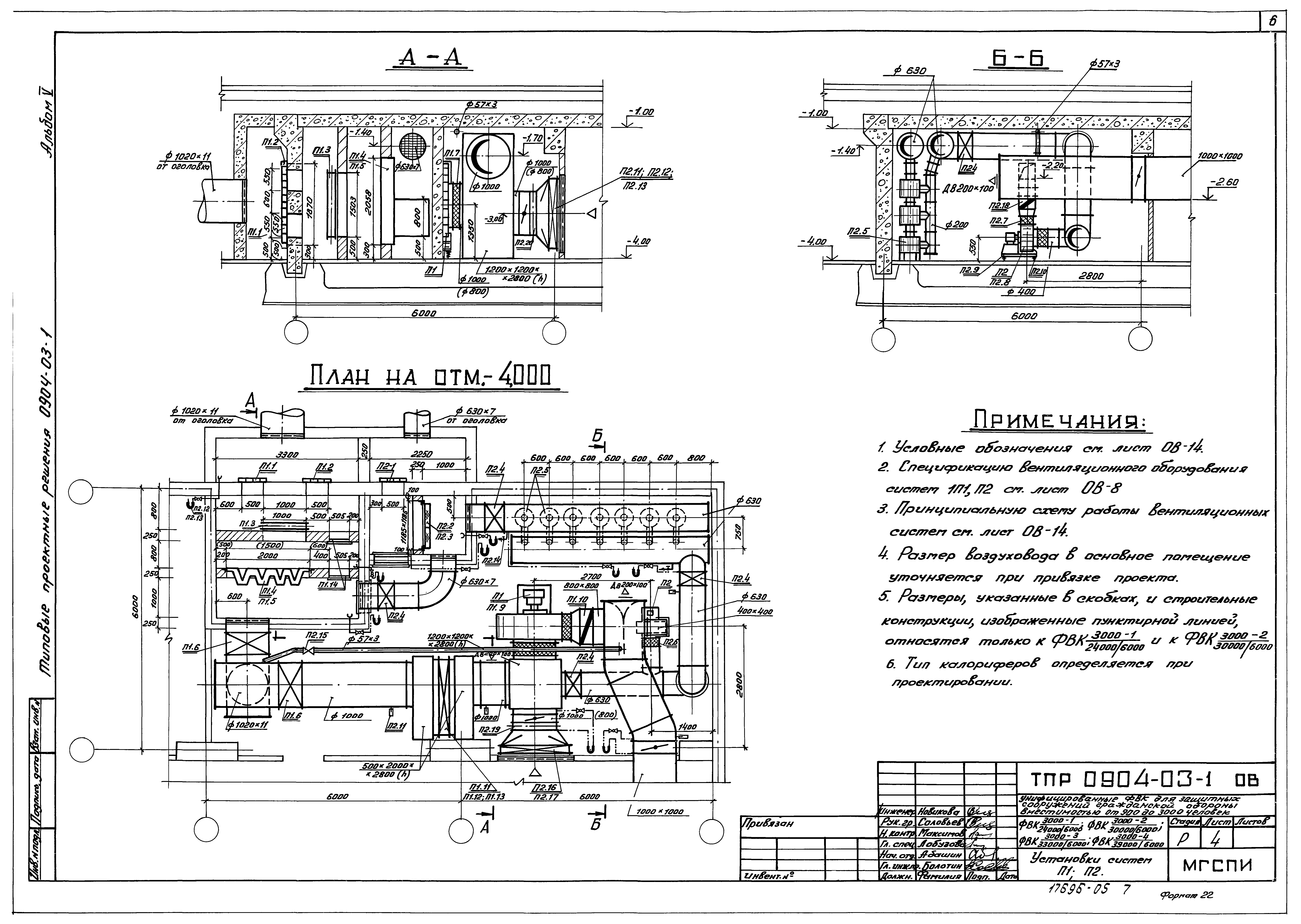 Типовые проектные решения 0904-03-1