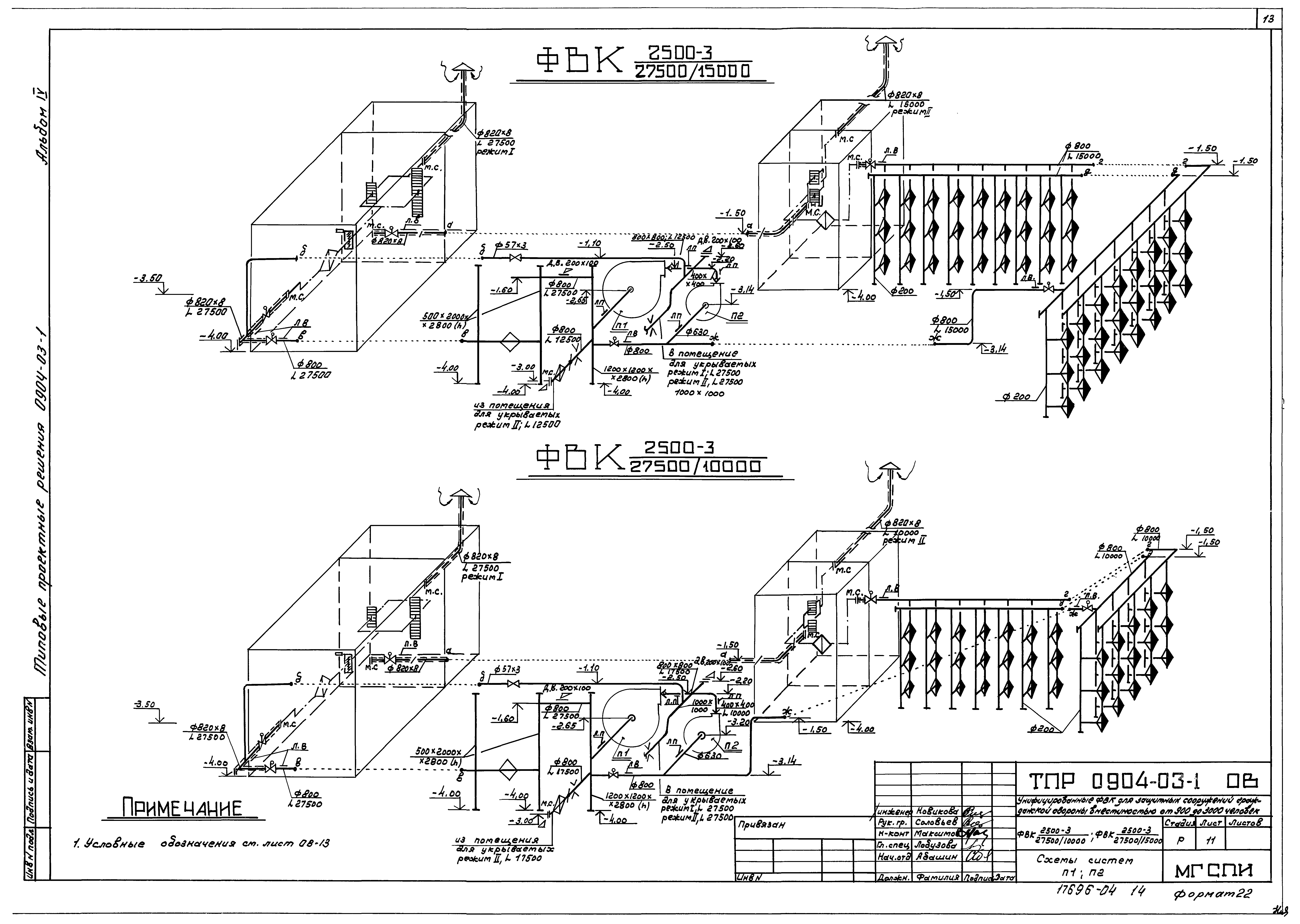 Типовые проектные решения 0904-03-1