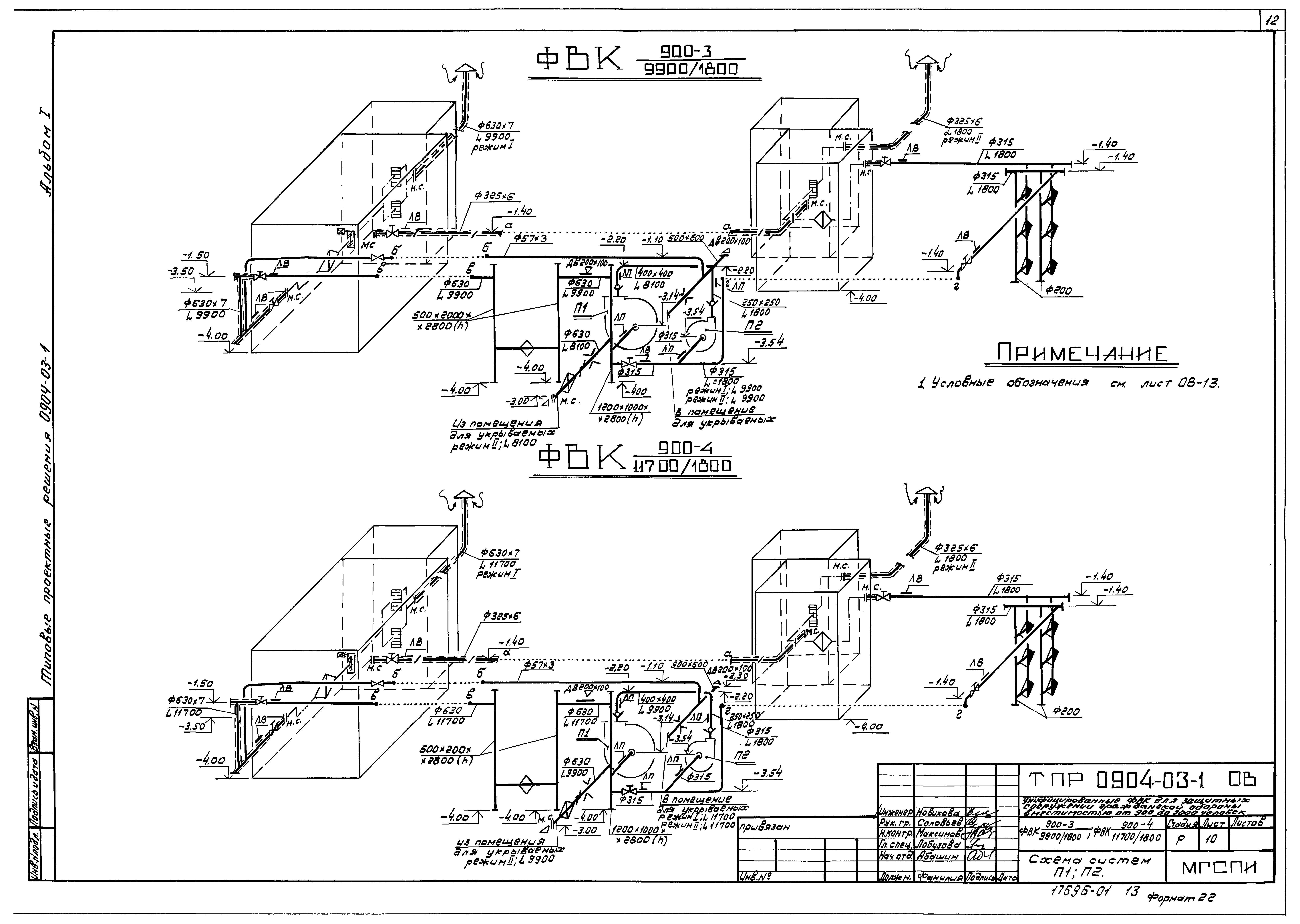 Типовые проектные решения 0904-03-1