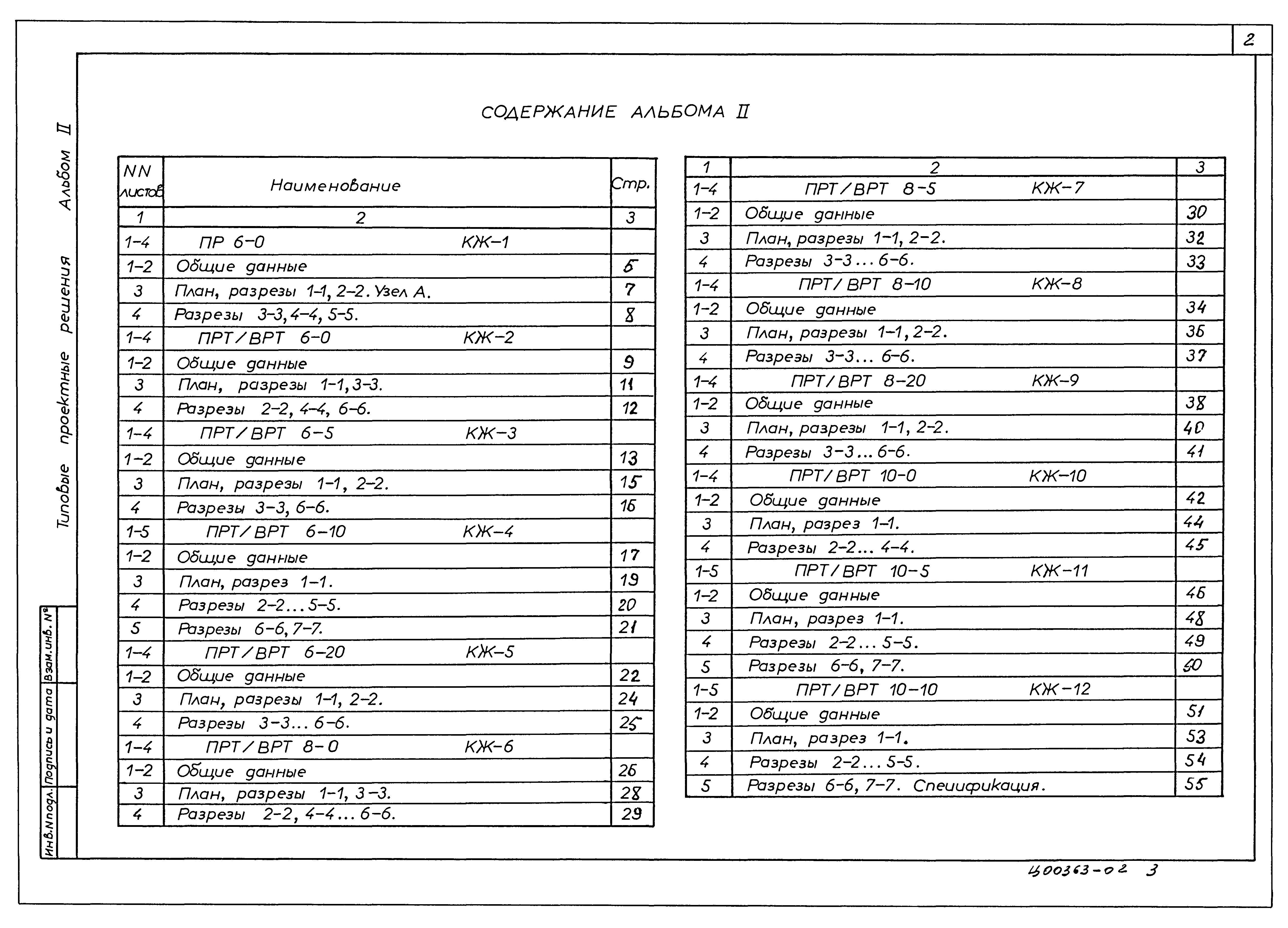 Типовые проектные решения 820-1-0115с.94